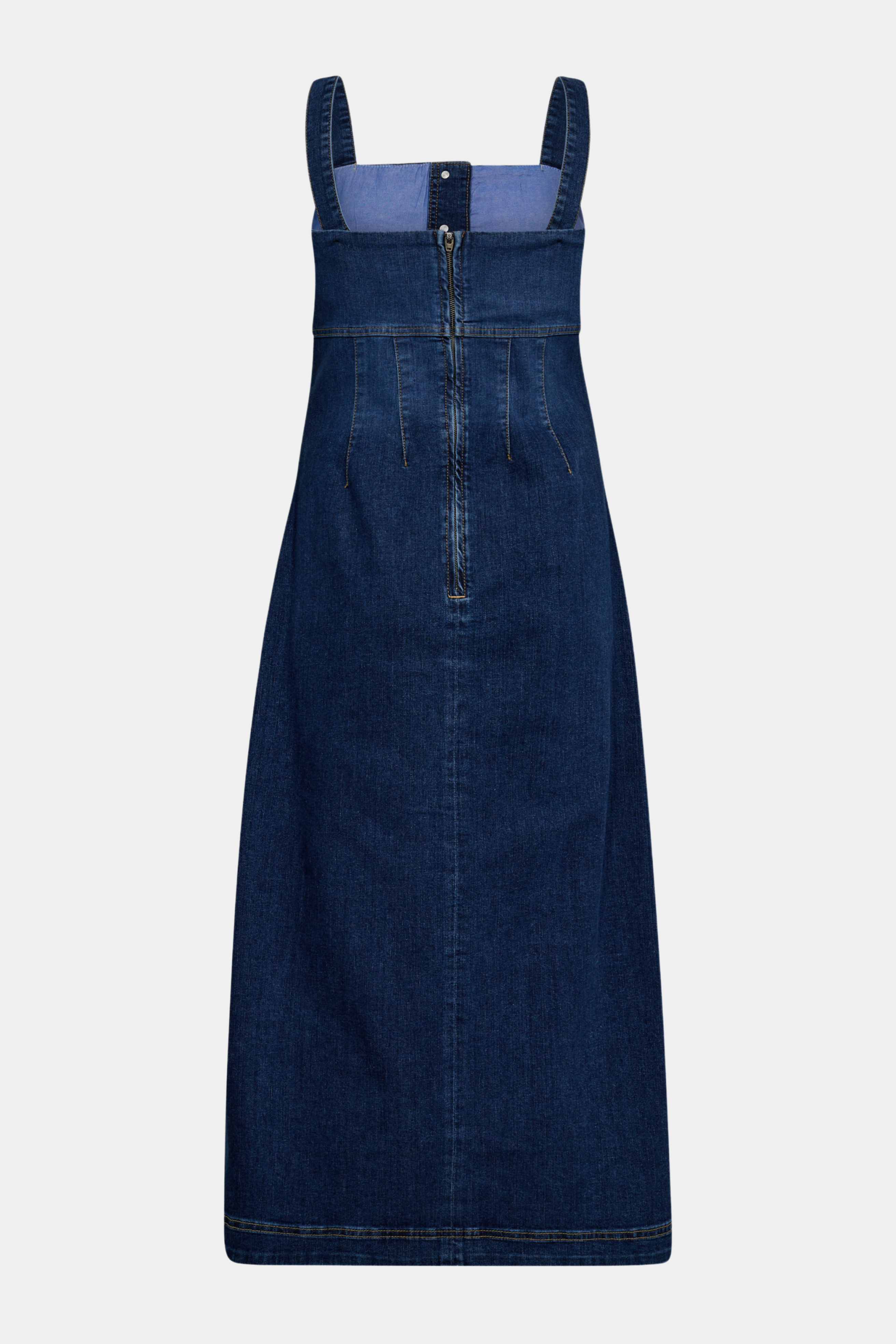 TylerCC denim long dress