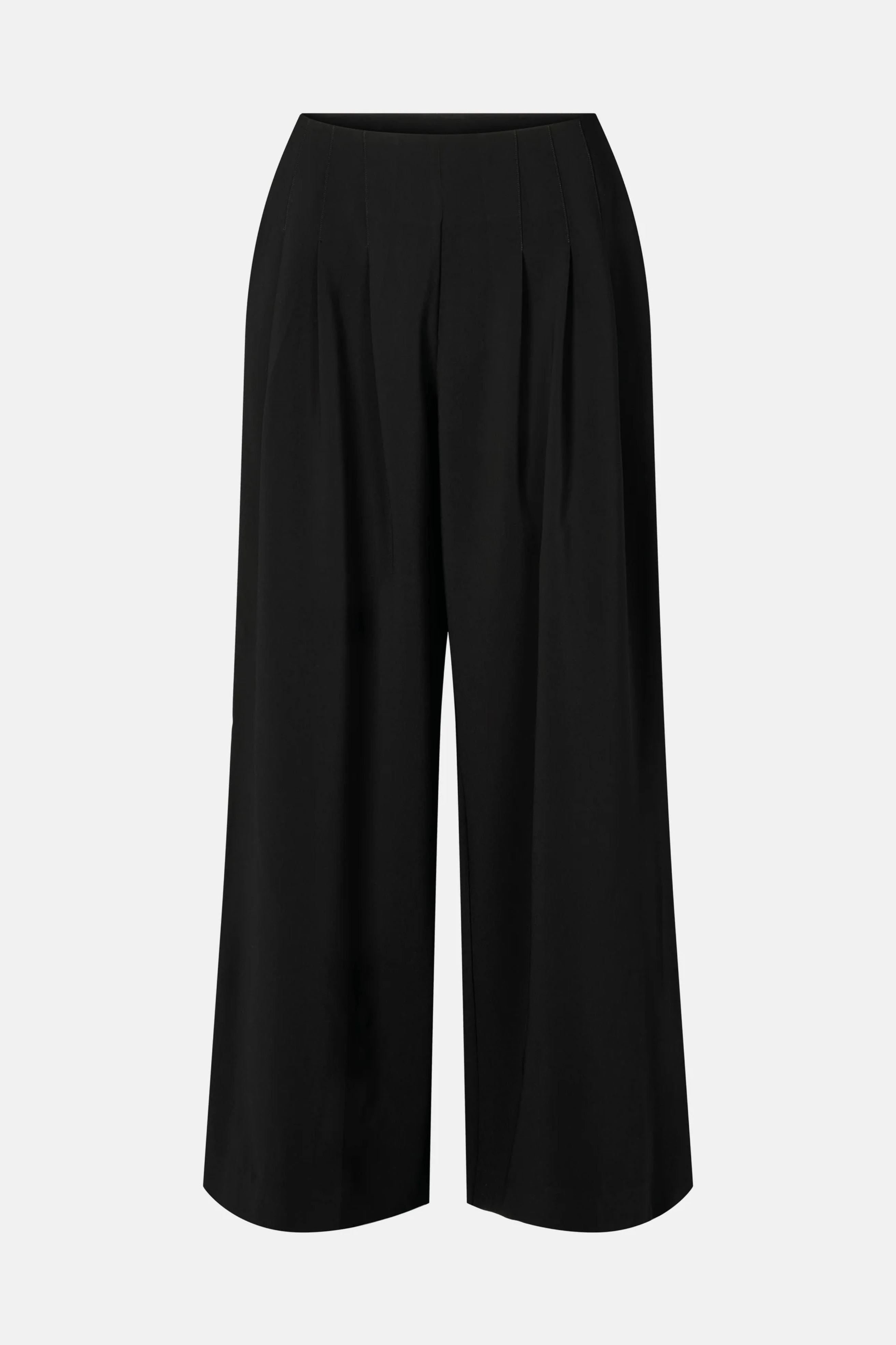 buks, bukser, pants, sort, black, vidde, bredde, læg, Fin, smuk, elegant, klassisk, feminin, pæn, rå, cool, sej, unik, musthave, hverdag, fest, staple, habit, jakkesæt, arbejde, work, office, job, vid, bred
