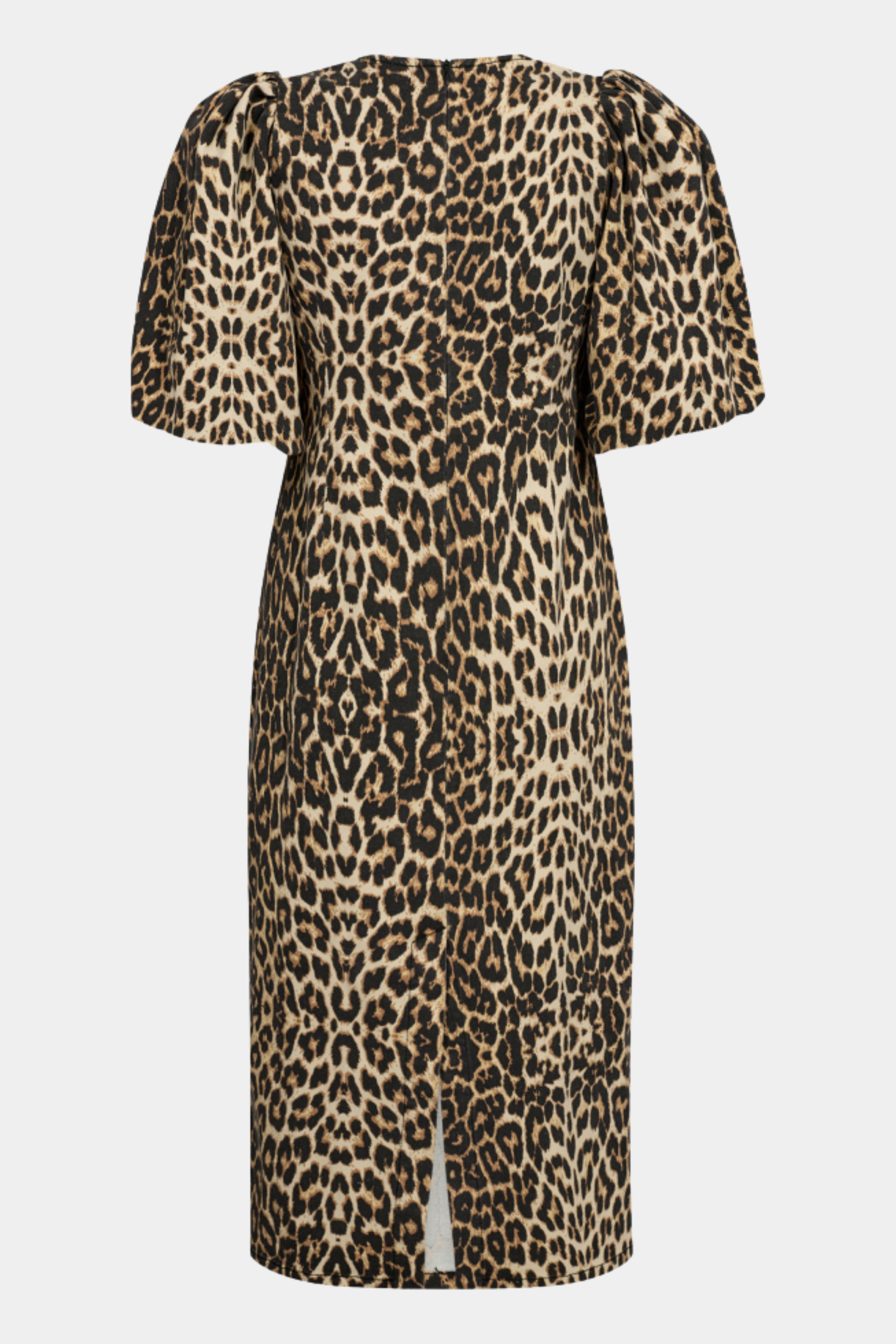 LeoCC puff dress, khaki