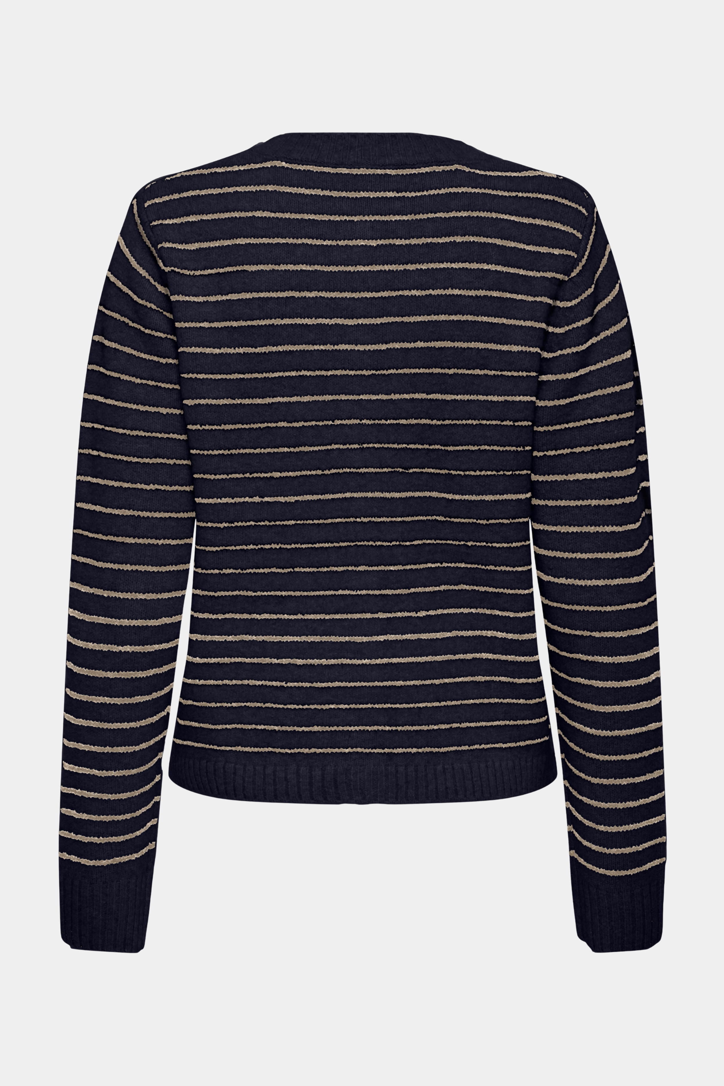 Forudbestilling - ONLChester life LS stripe cardigan CC knit