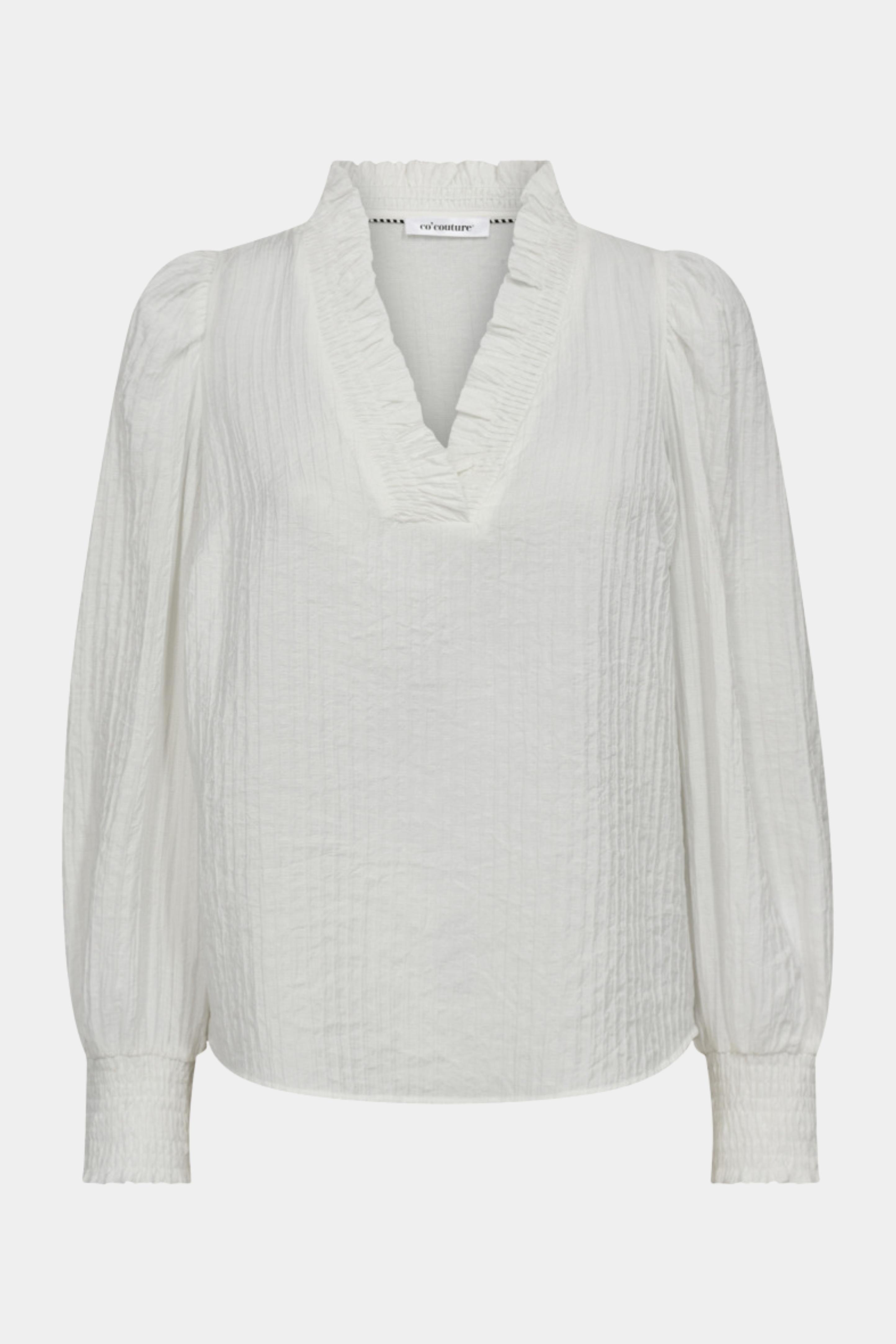 bluse, blouse, hvid, offwhite, flæser, langærmet, Fin, smuk, elegant, klassisk, staple, feminin, pæn, rå, cool, sej, unik, musthave, hverdag, fest, kvinde, dame, woman