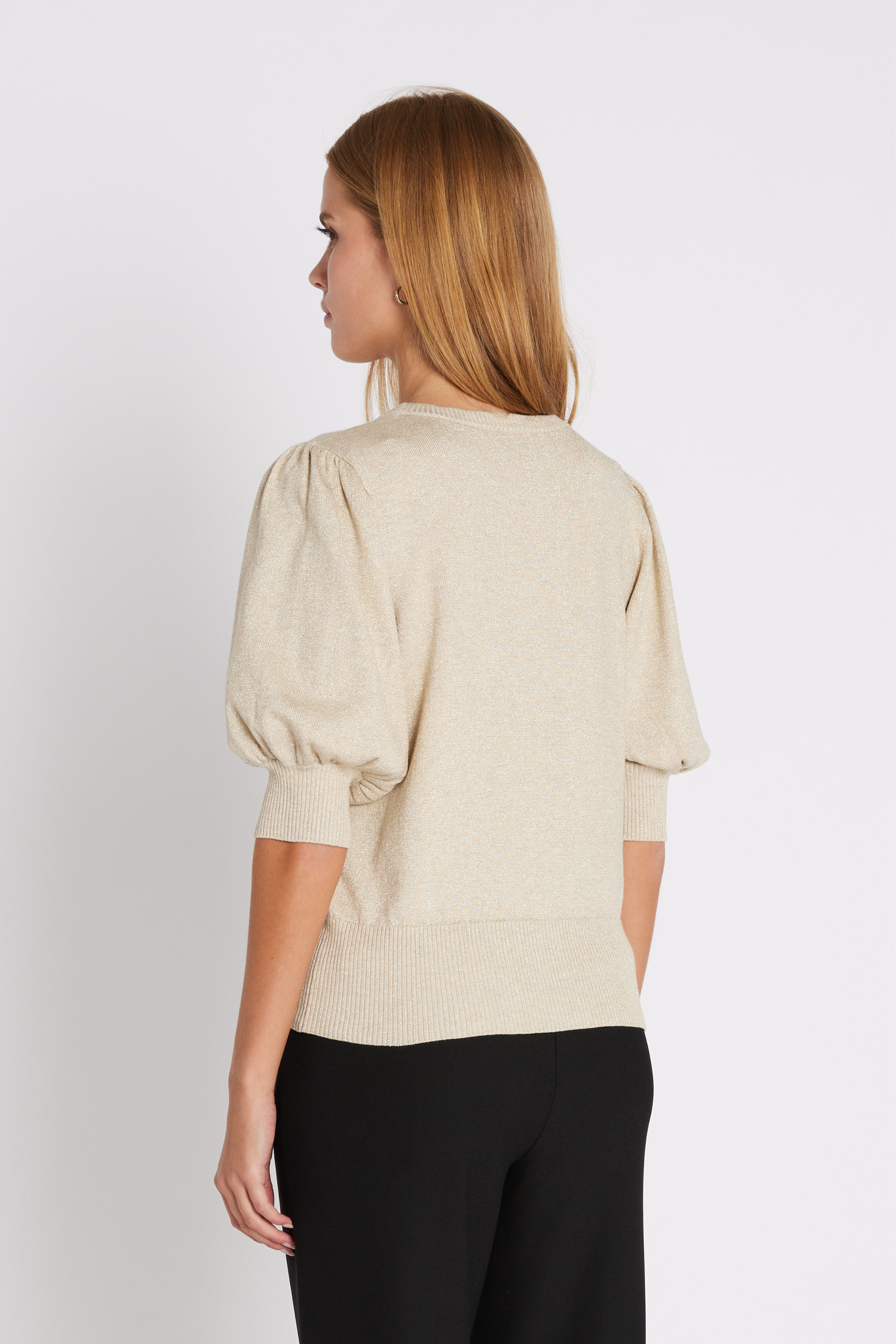 Sorrel knit | Gold glitter