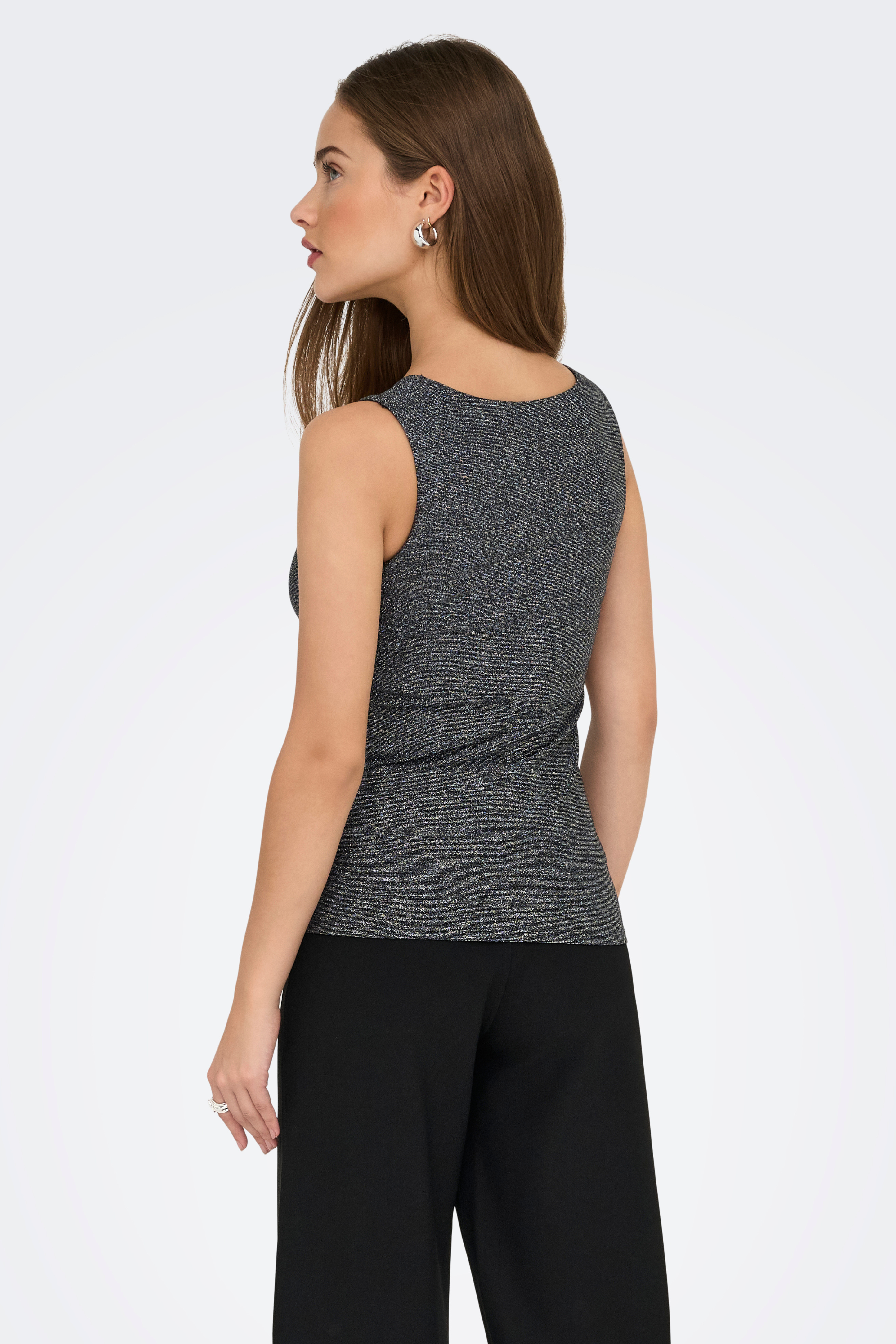 ONLEa glitter S/L 2-ways top jrs NOOS