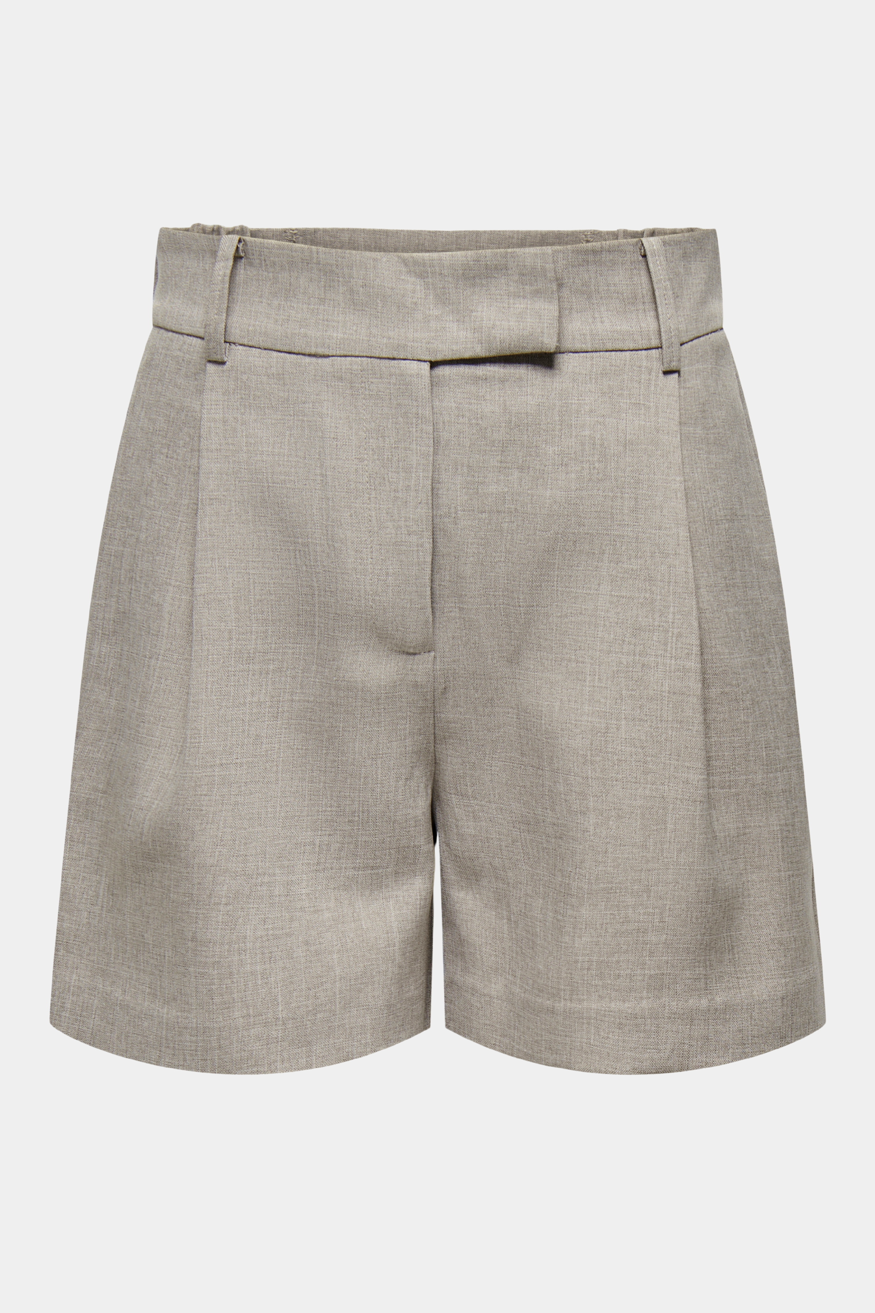 short, short, melange, meleret, suiting, tailored, pæn, elegant, business, arbejde, job, beige, greige, hverdag, fest, staple, classic, simpel, jakkesæt, kvinde, dame, woman