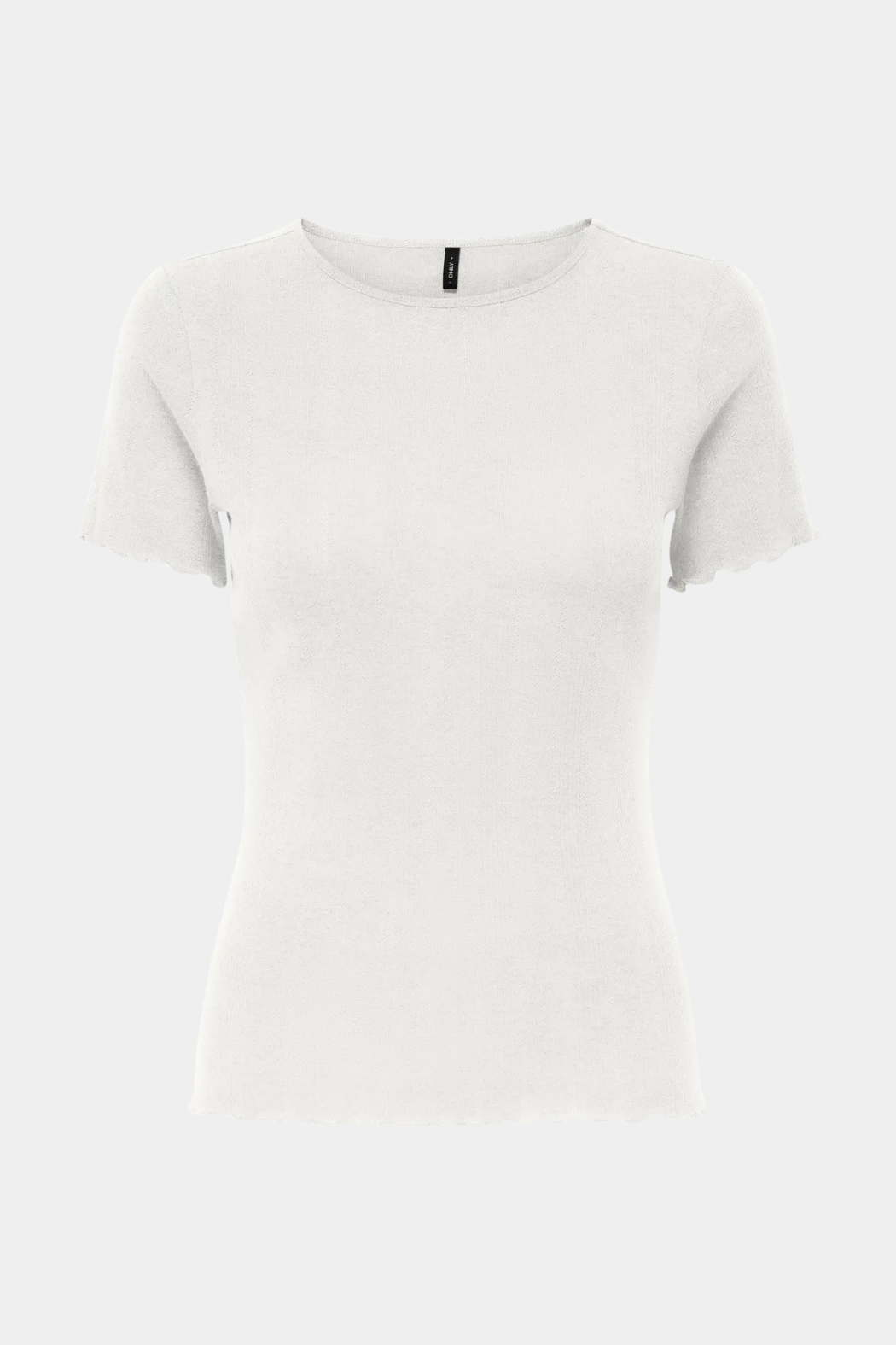 tee, tshirt, bluse, overdel, hulmønster, hvid, råhvid, offwhite, blød, Fin, smuk, elegant, klassisk, feminin, pæn, rå, cool, sej, unik, musthave, hverdag, fest
