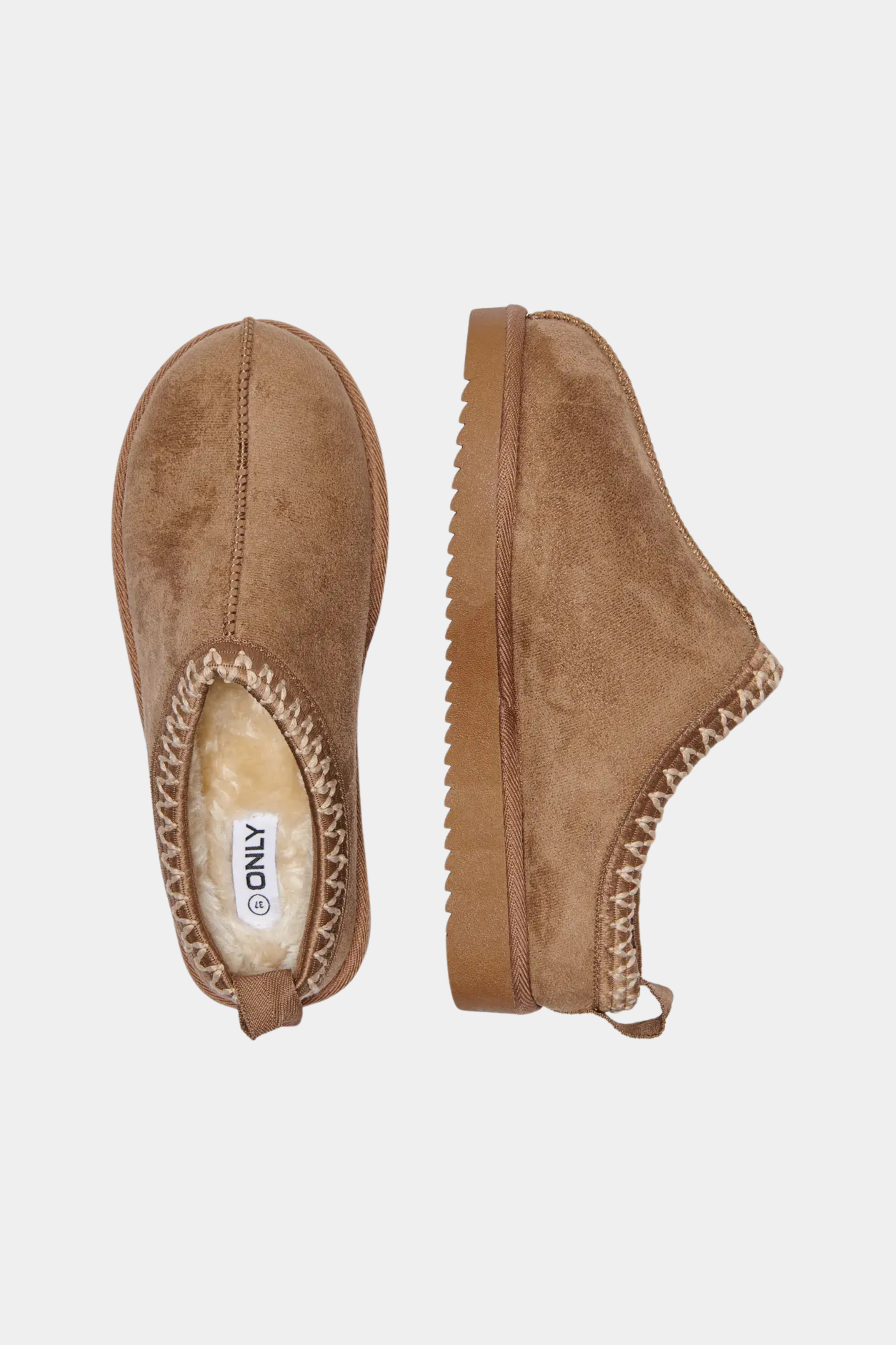 ONLStella teddy lined slippers