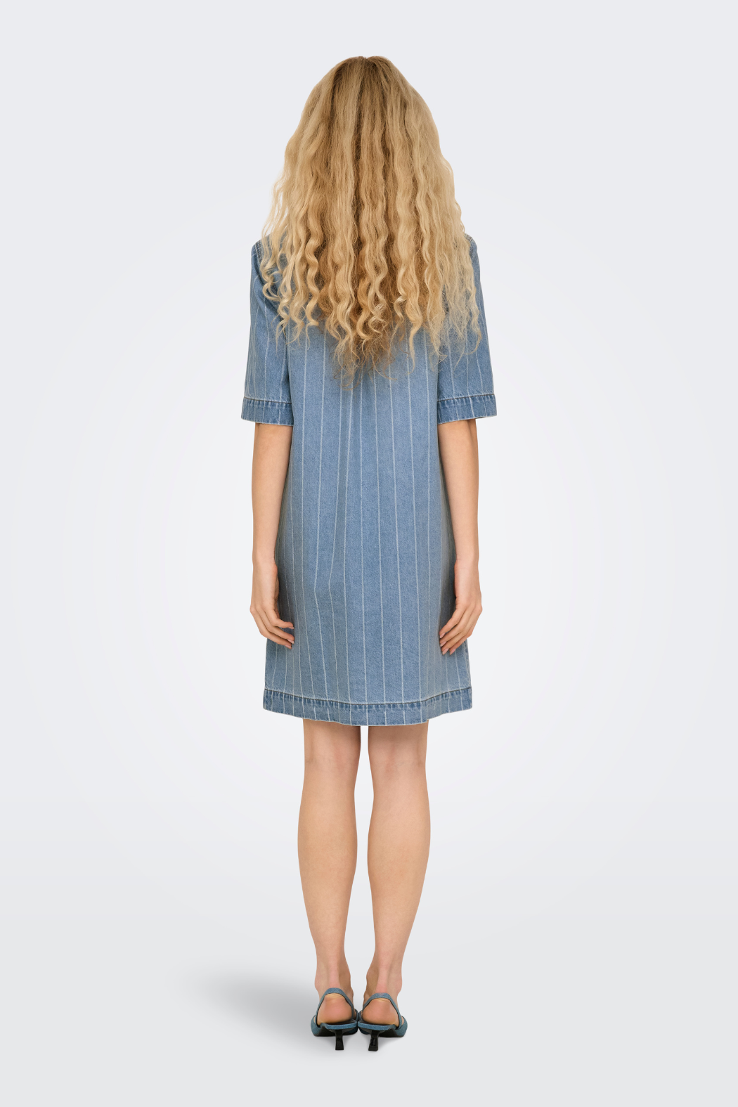 ONLAsta s/s stripe denim dress