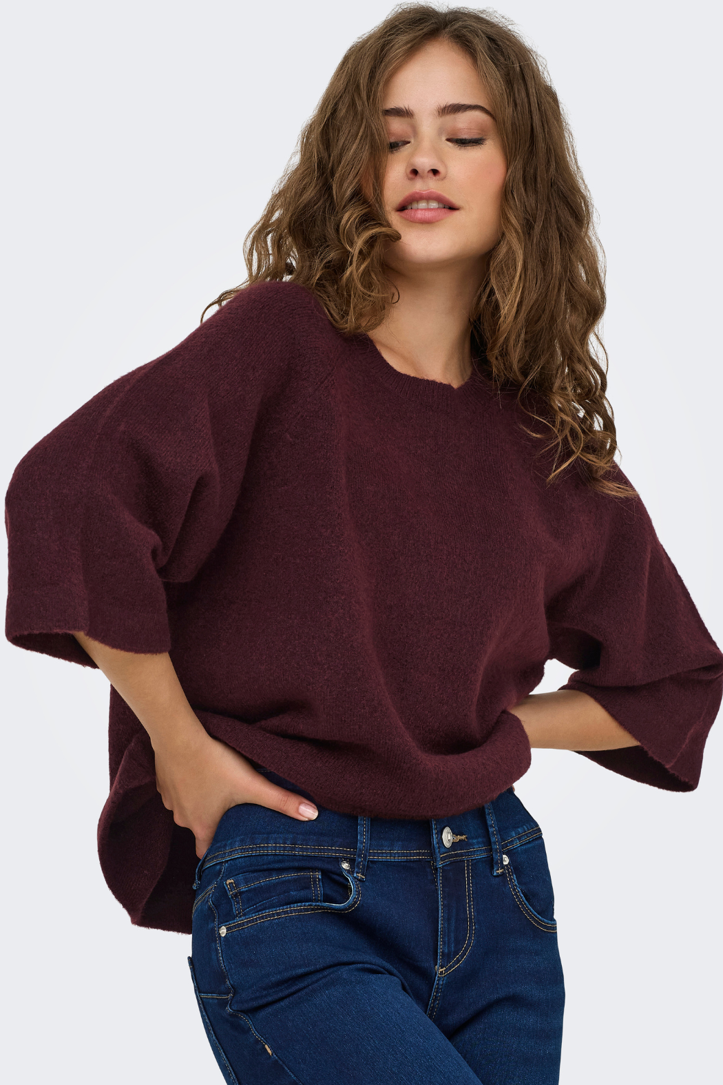 ONLSimoni 3/4 pullover knt