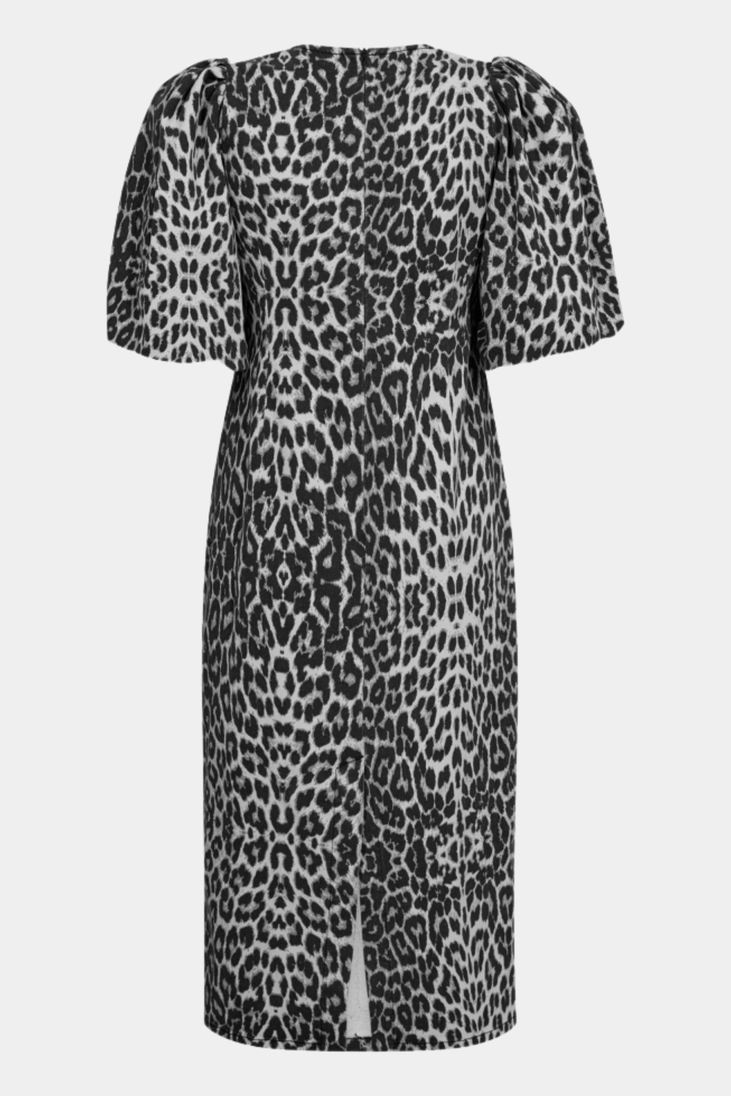 LeoCC puff dress, dark grey