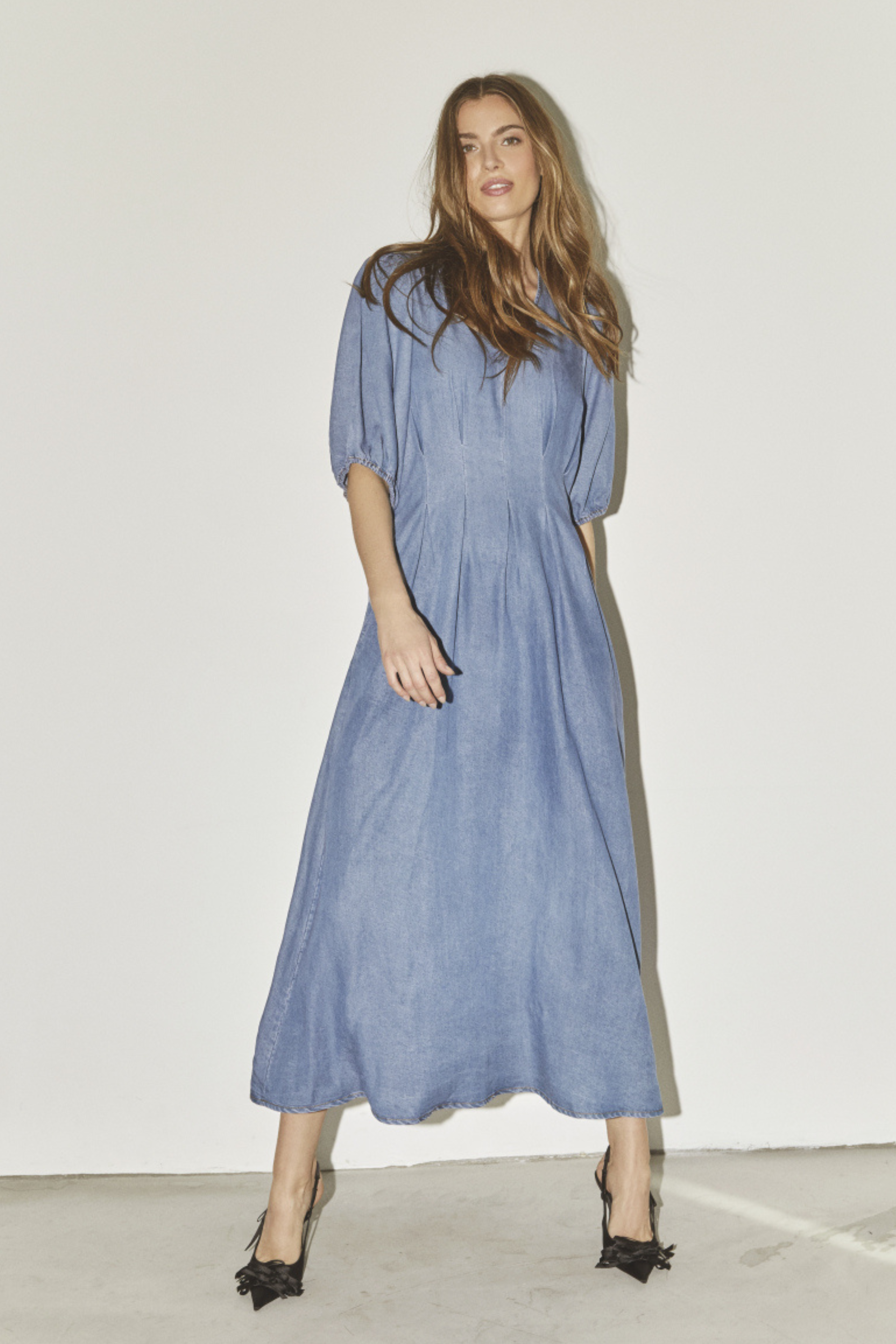 DenimCC pleat dress