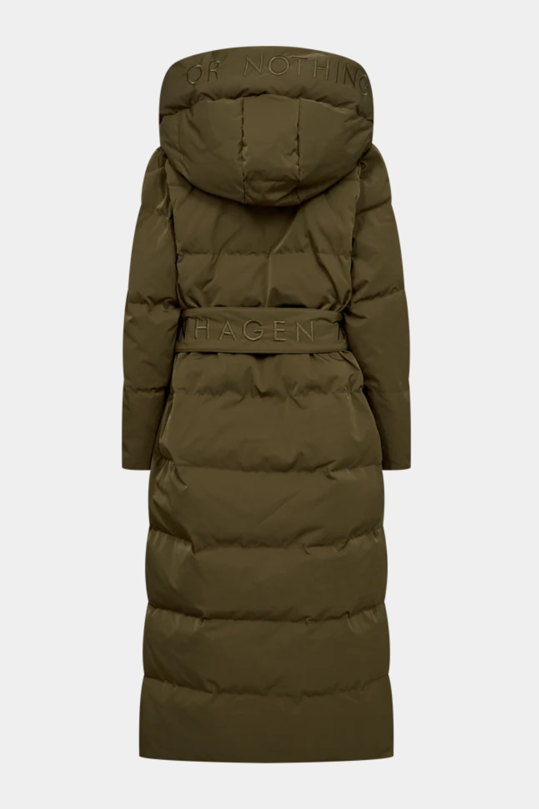 jakke, frakke, coat, dun, tyk, varm, krave, bindebånd, lang, fin, smuk, elegant, klassisk, feminin, pæn, rå, cool, sej, unik, musthave, hverdag, vinter, koldt, sne,