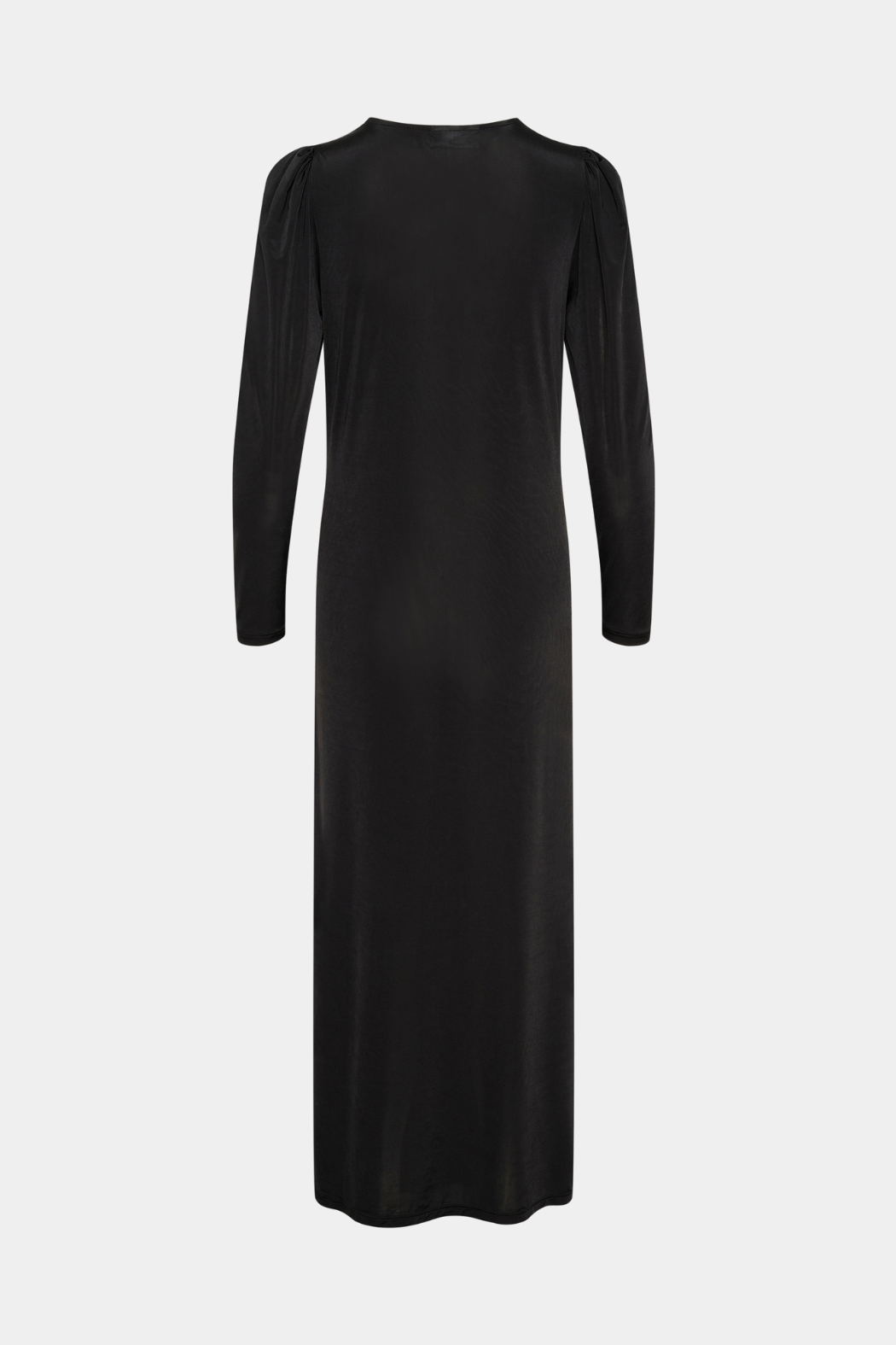 kjole, dress, sort, rynk, rynker, viskose, stram, tætsiddende, fin, smuk, elegant, klassisk, feminin, pæn, rå, cool, sej, unik, musthave, hverdag, fest