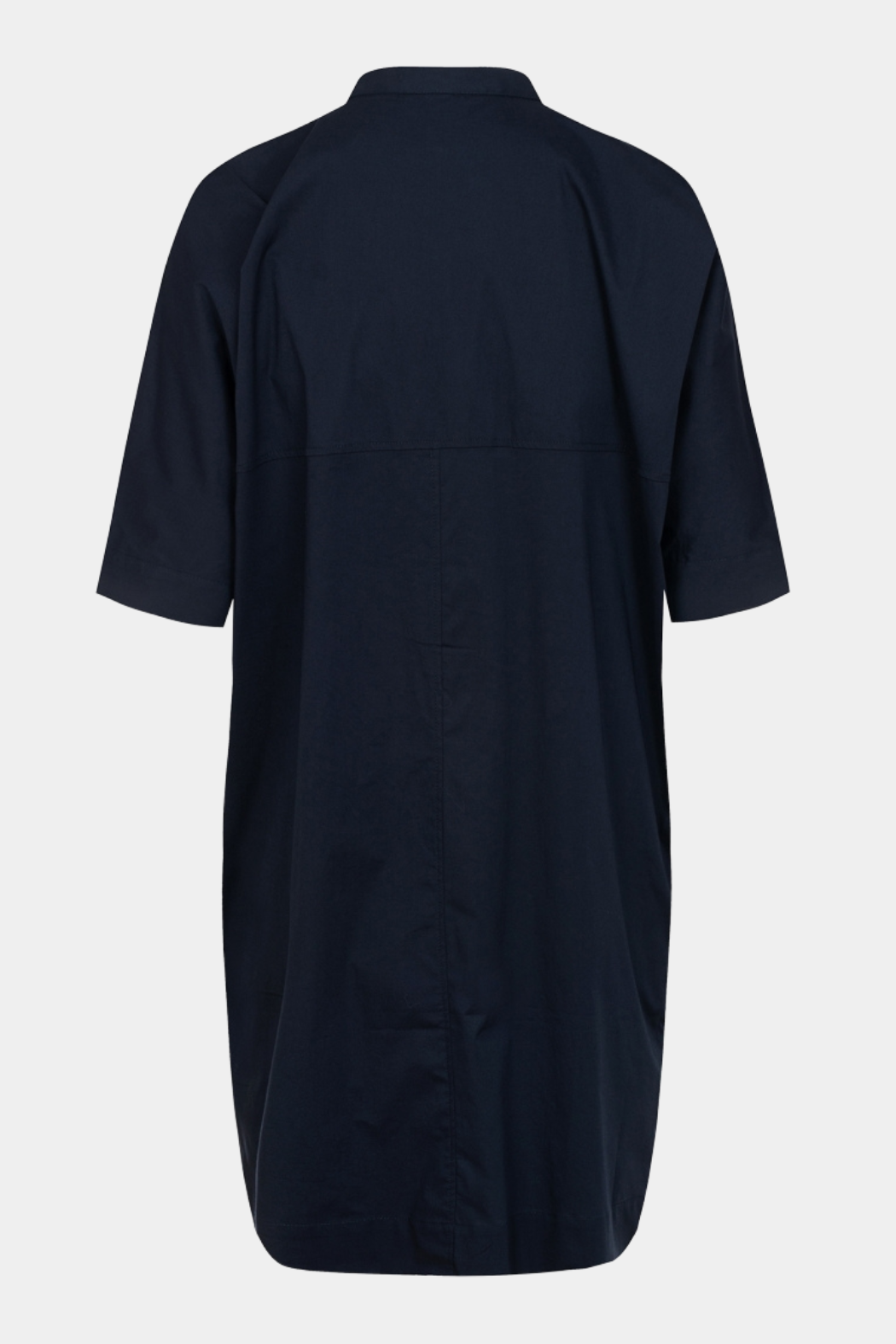 kjole, skjorte, skjortekjole, navy, blå, mørkeblå, knap, sten, glimmer, glitter, bomuld, fin, smuk, elegant, klassisk, pæn, feminin, rå, cool, sej, unik, musthave, hverdag, fest