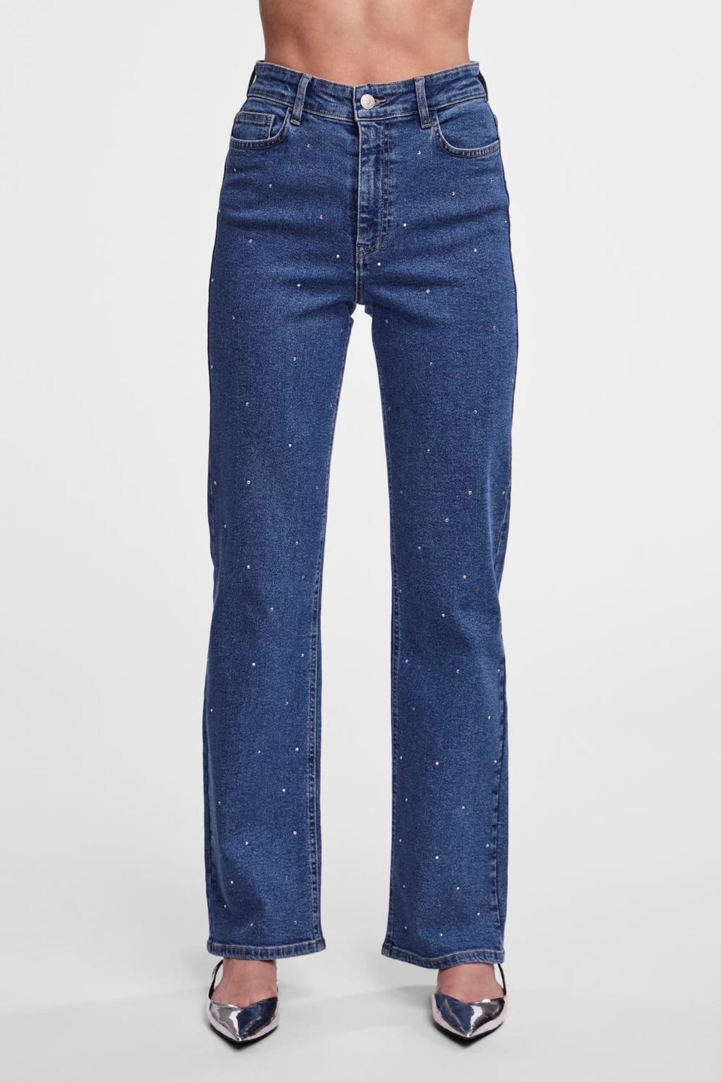 buks, jeans, vasket, sten, rhinsten, shiny, fin, smuk, elegant, klassisk, feminin, pæn, rå, cool, sej, unik, musthave, hverdag, fest