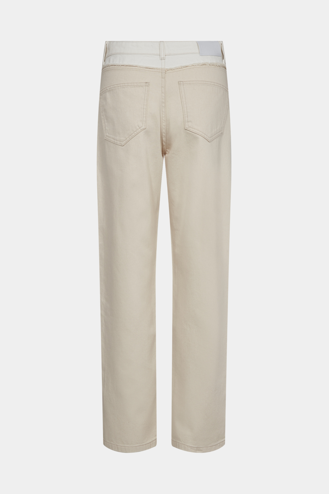 buks, pants, jeans, beige, colorblok, flæser, frynser, fin, smuk, elegant, klassisk, feminin, pæn, rå, cool, sej, unik, musthave, hverdag, fest