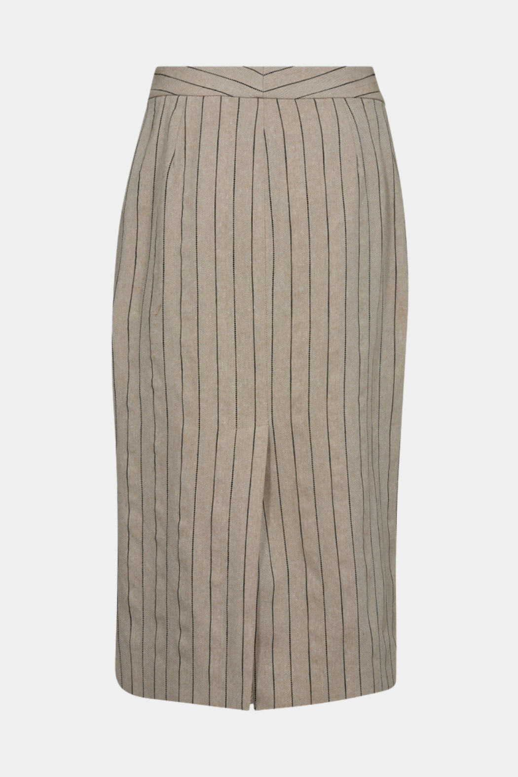 LinenCC pin pencil skirt