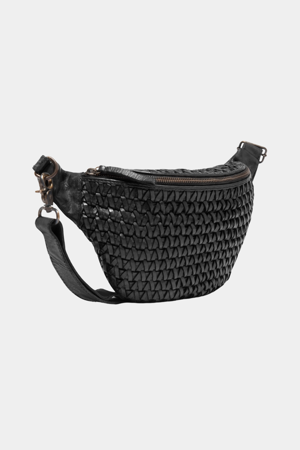 Braid bumbag, black 15374
