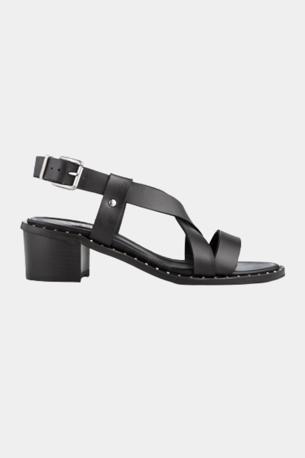 Konvertere dobbeltlag Fjord Ivylee - Tulum sandal - Sandal med lille hæl i blødt skind – Butik Visholm