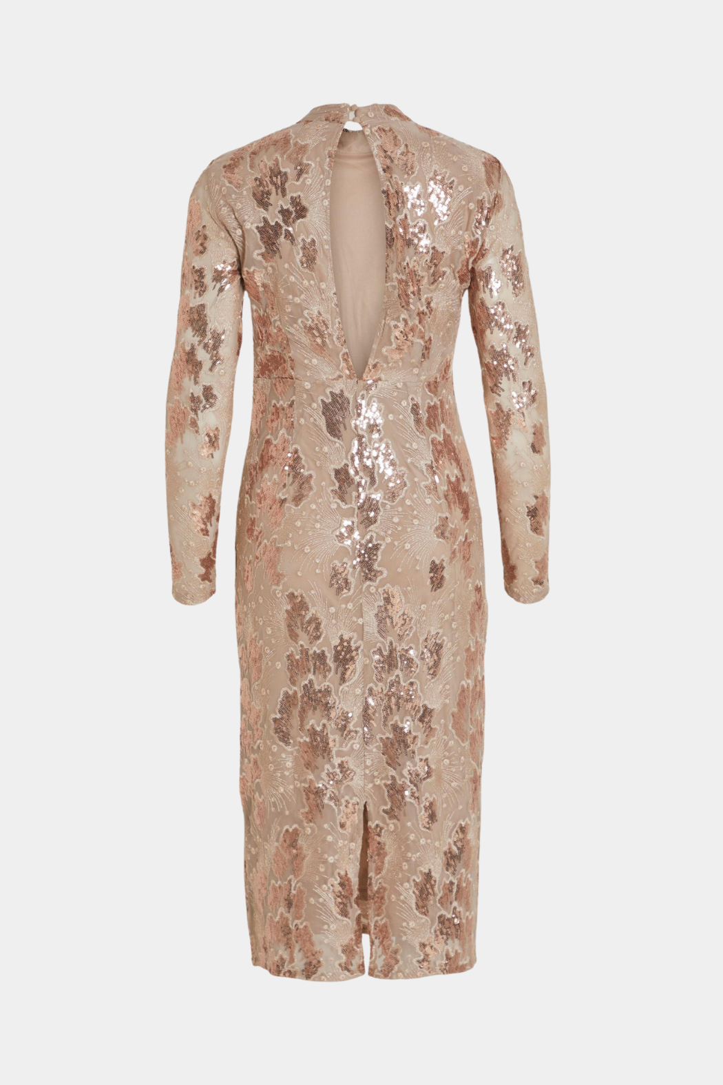 kjole, dress, galla, pailetter, glimmer, glitter, broderi, rosa, guld, langærmet, høhjals, tætsiddende, stram, fin, smuk, elegant, klassisk, feminin, pæn, rå, cool, sej, unik, musthave, hverdag, fest,