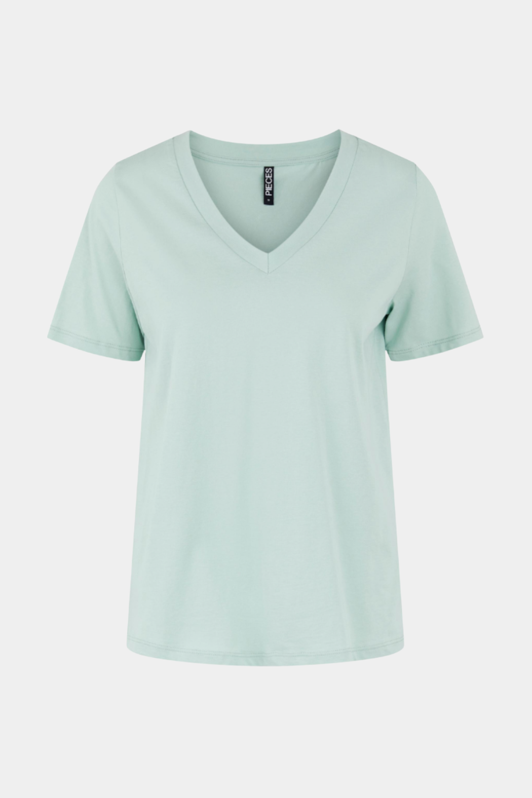 top, t-shirt, bluse, kortærmet, SS, rose, lyserød, rosa, v-hals, blød, soft, bomuld, hverdag, fin, fest, sommer, forår, efterår