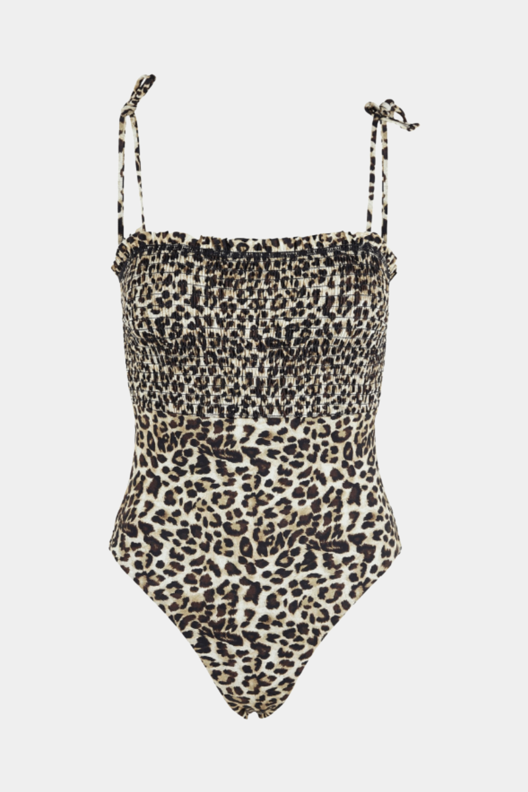 Pieces - PCVeronica swimsuit, leopard – Butik Visholm