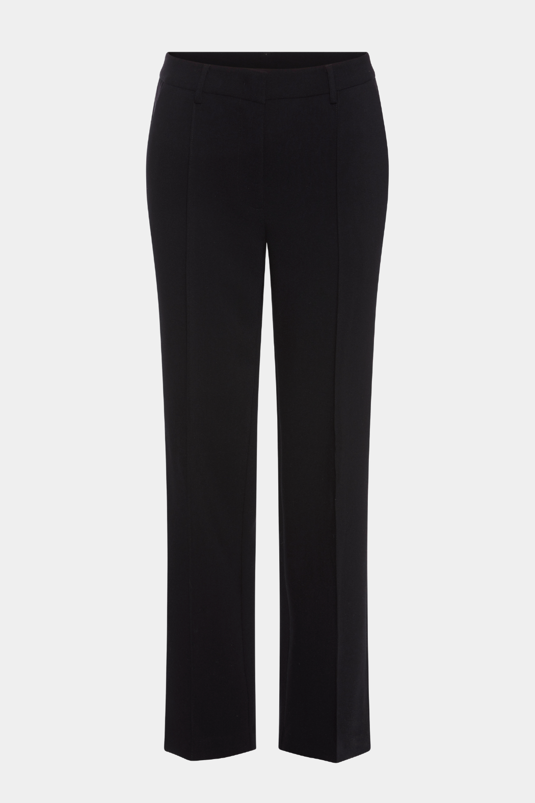 buks, pant, klassisk, bred, vid, vidde, pressefold, sort, black, work, business, arbejde, basis, basic, simpel, elegant, feminin, hverdag, fest, kvinde, dame, woman