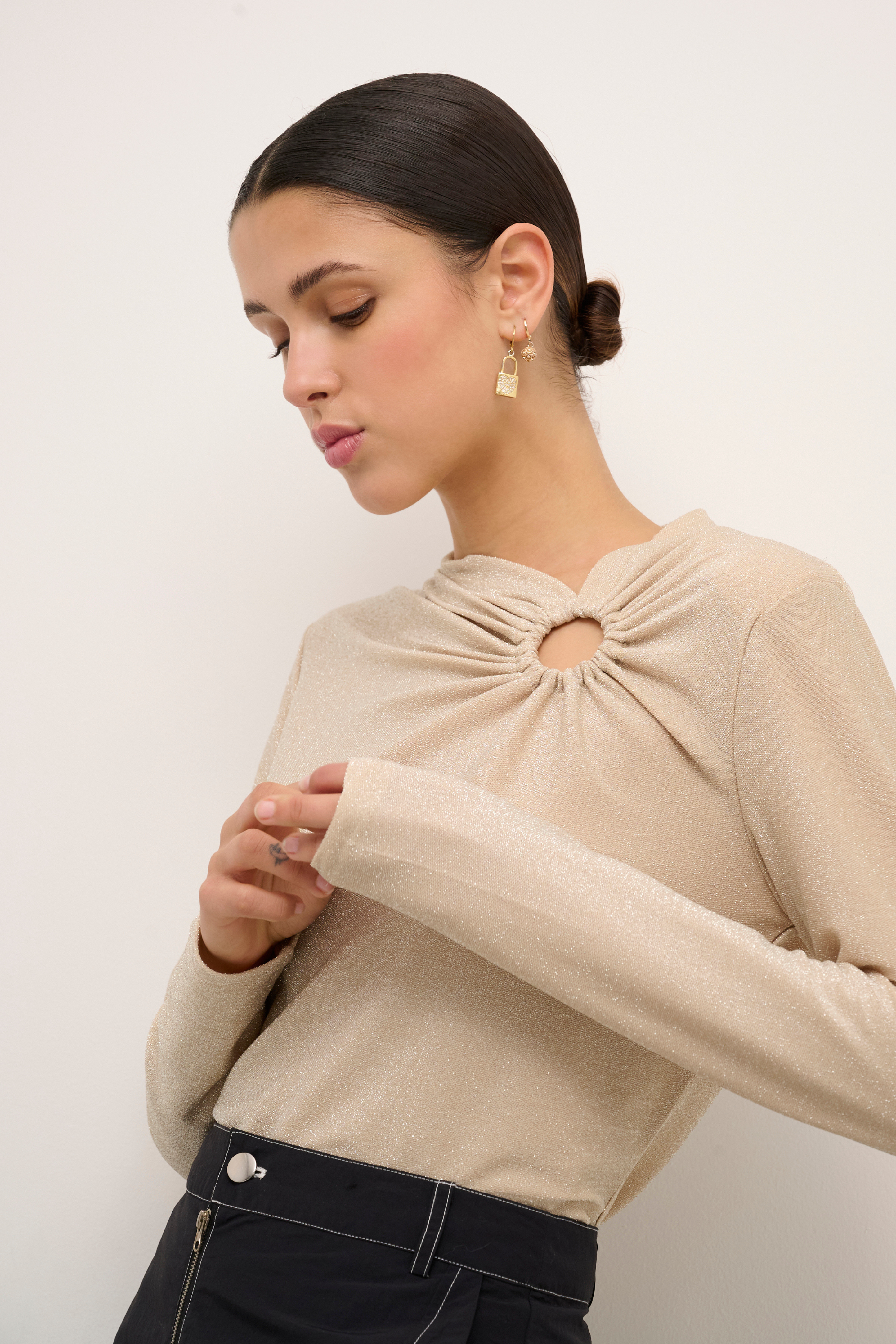 Karla top, bleached sand