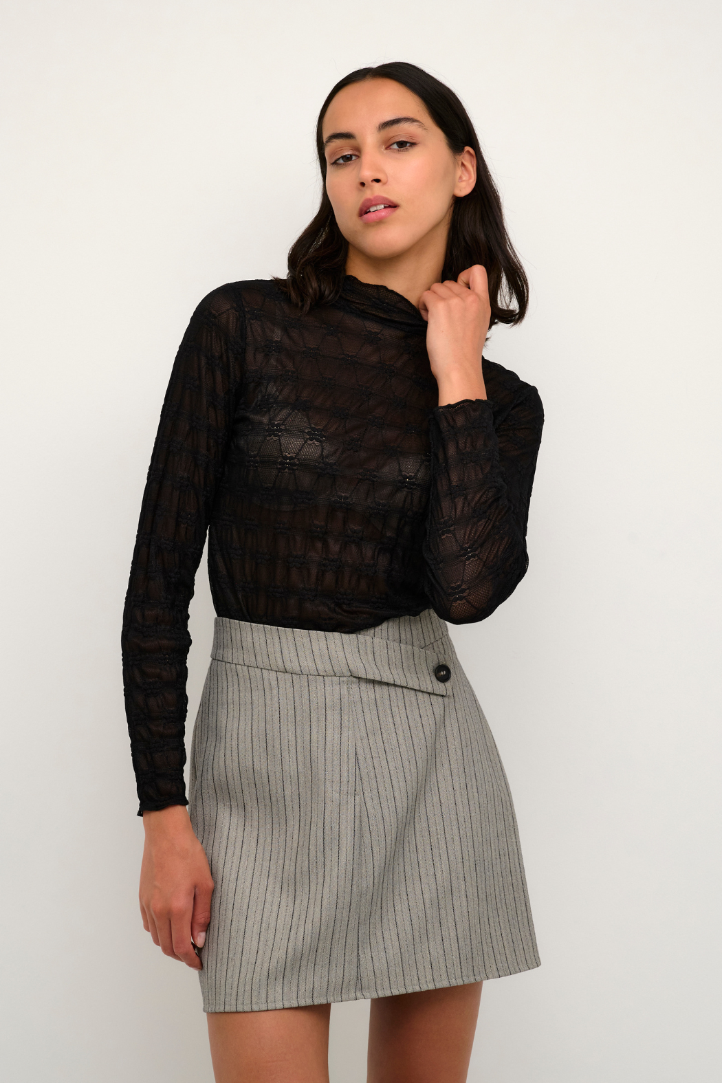 Kirstine jersey top, meteorite
