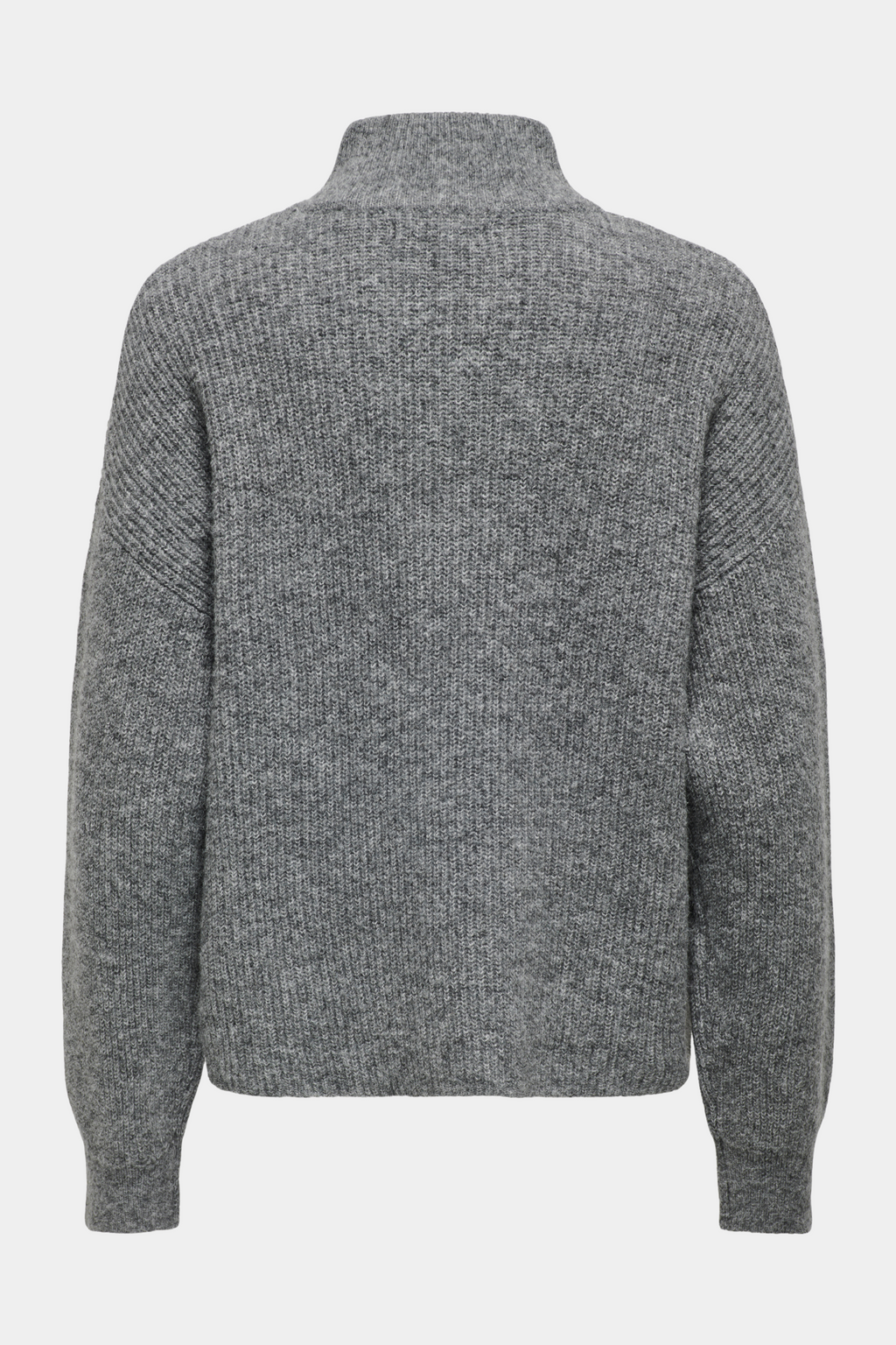 Forudbestilling - ONLTokyo solid L/S zip pullover knt