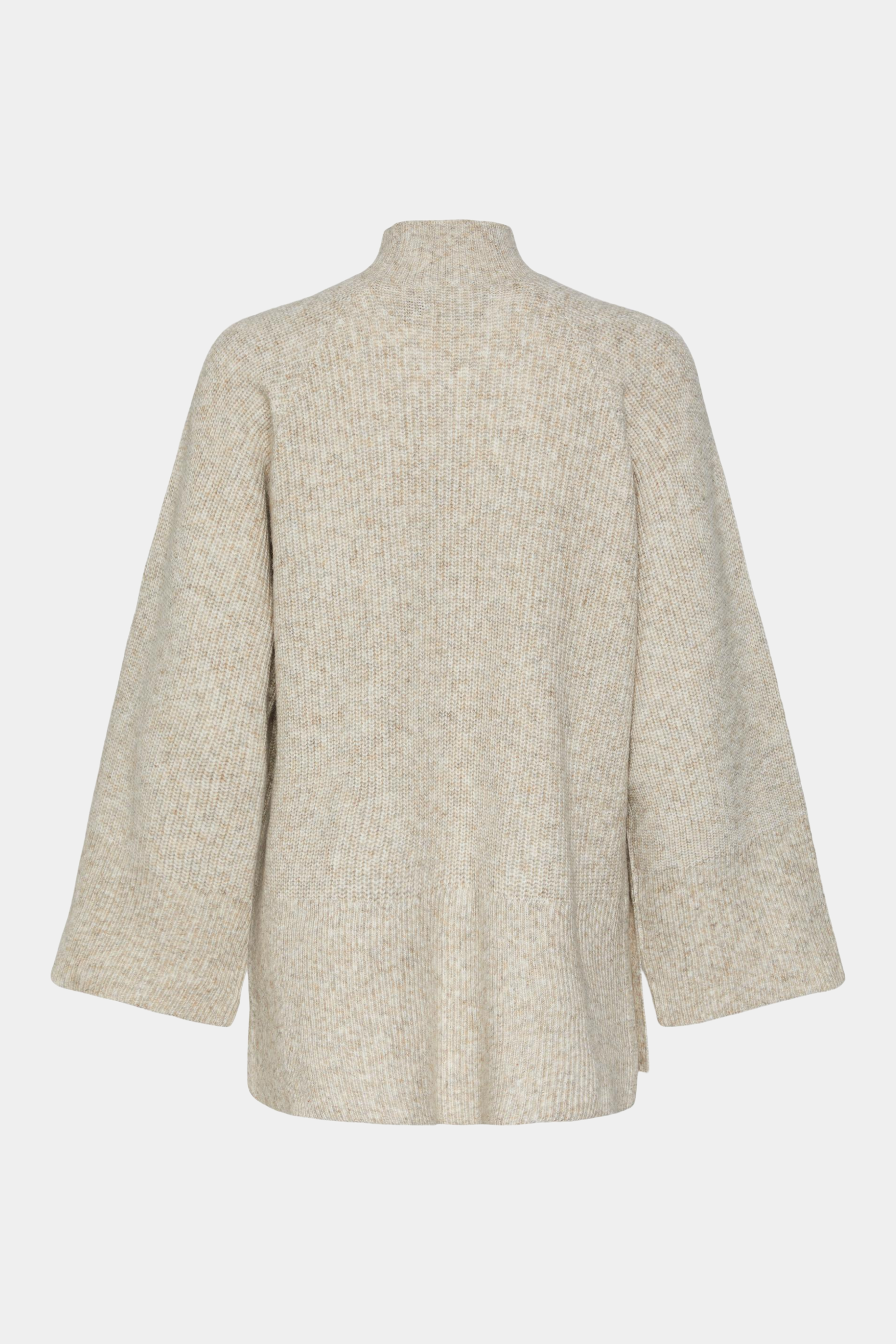 PCJade ls oversize high neck knit
