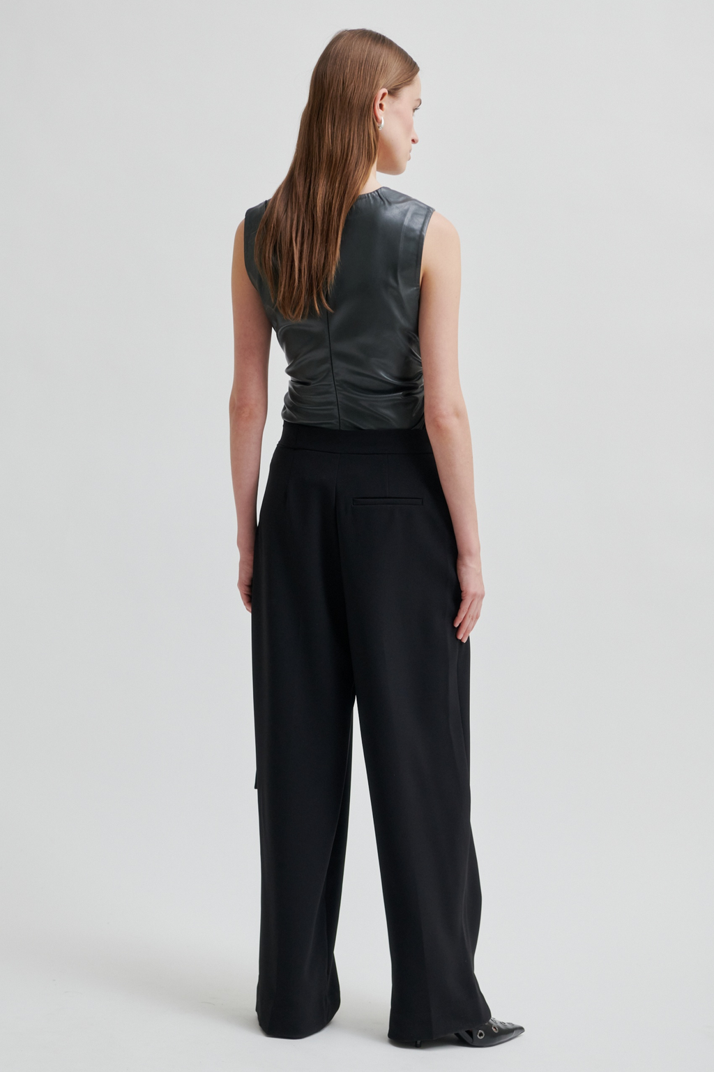 Fique wrap trousers