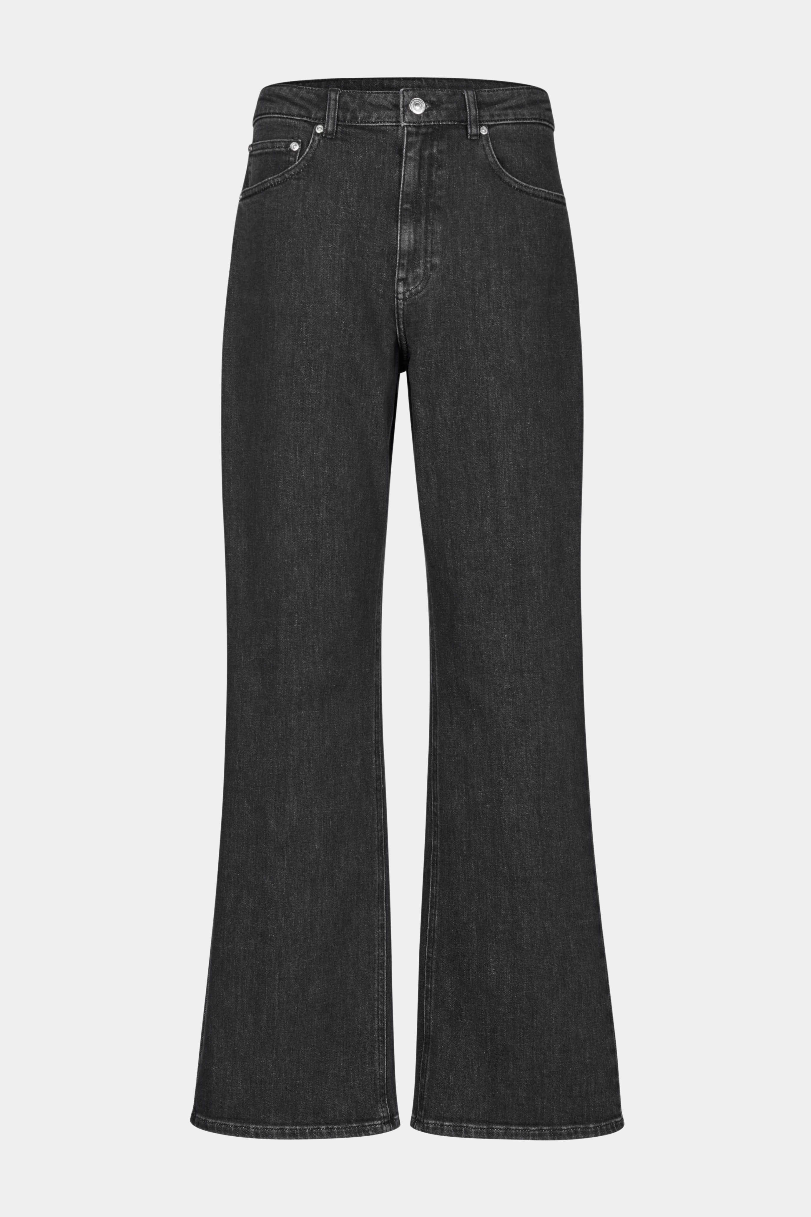 Fin, smuk, elegant, klassisk, staple, feminin, pæn, rå, cool, sej, unik, musthave, hverdag, fest, kvinde, dame, woman, jeans, bukser, buks, pant, pants, denim, grå, grey, mørkegrå, klassisk classic, simple, tidsløs, timeless, løs, loose, straight, cool, sporty, rå, raw