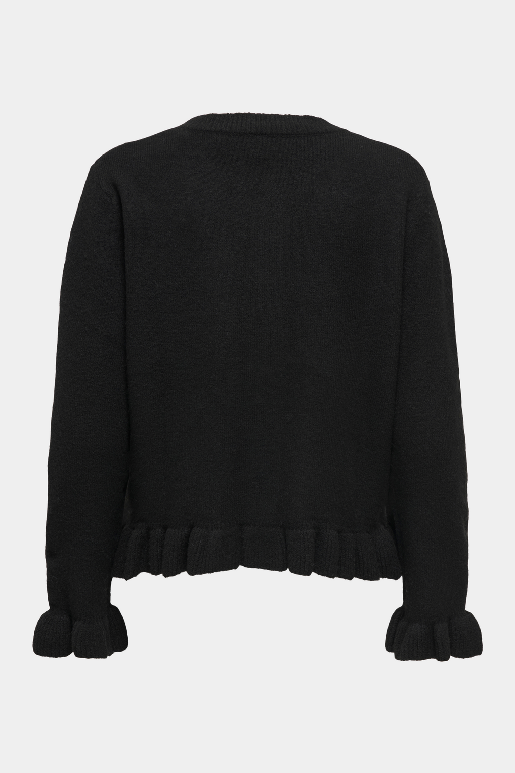 Forudbestilling - ONLRima life LS frill button cardigan
