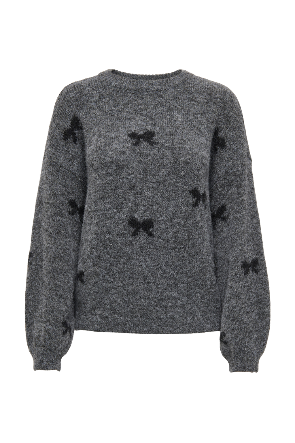 ONLBrunhilda life LS bow o-neck knit