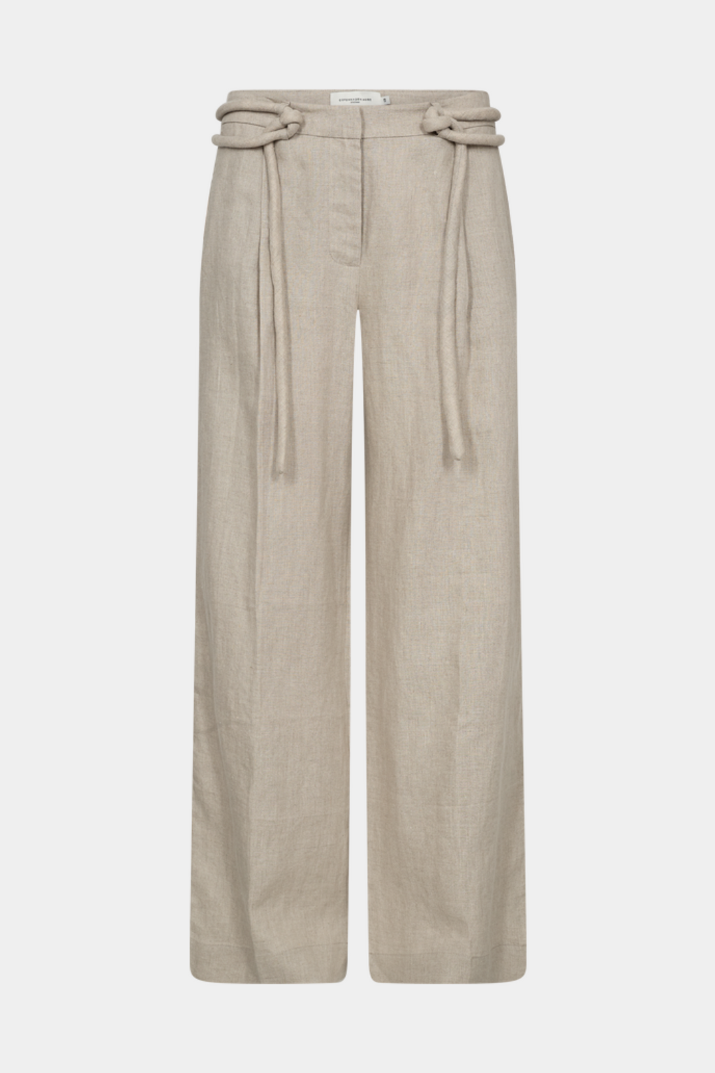 buks, bukser, hør, linen, bindebånd, beige, lette, lange, Fin, smuk, elegant, klassisk, staple, feminin, pæn, rå, cool, sej, unik, musthave, hverdag, fest, kvinde, dame, woman
