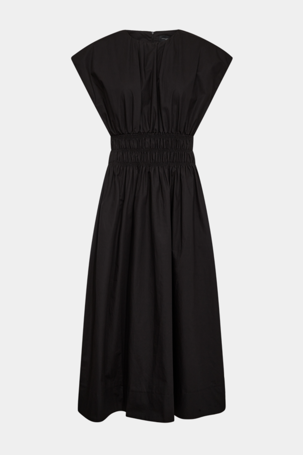 kjole, dress, sort, black, crisp, elastik, ærmeløs, Fin, smuk, elegant, klassisk, feminin, pæn, rå, cool, sej, unik, musthave, hverdag, fest 