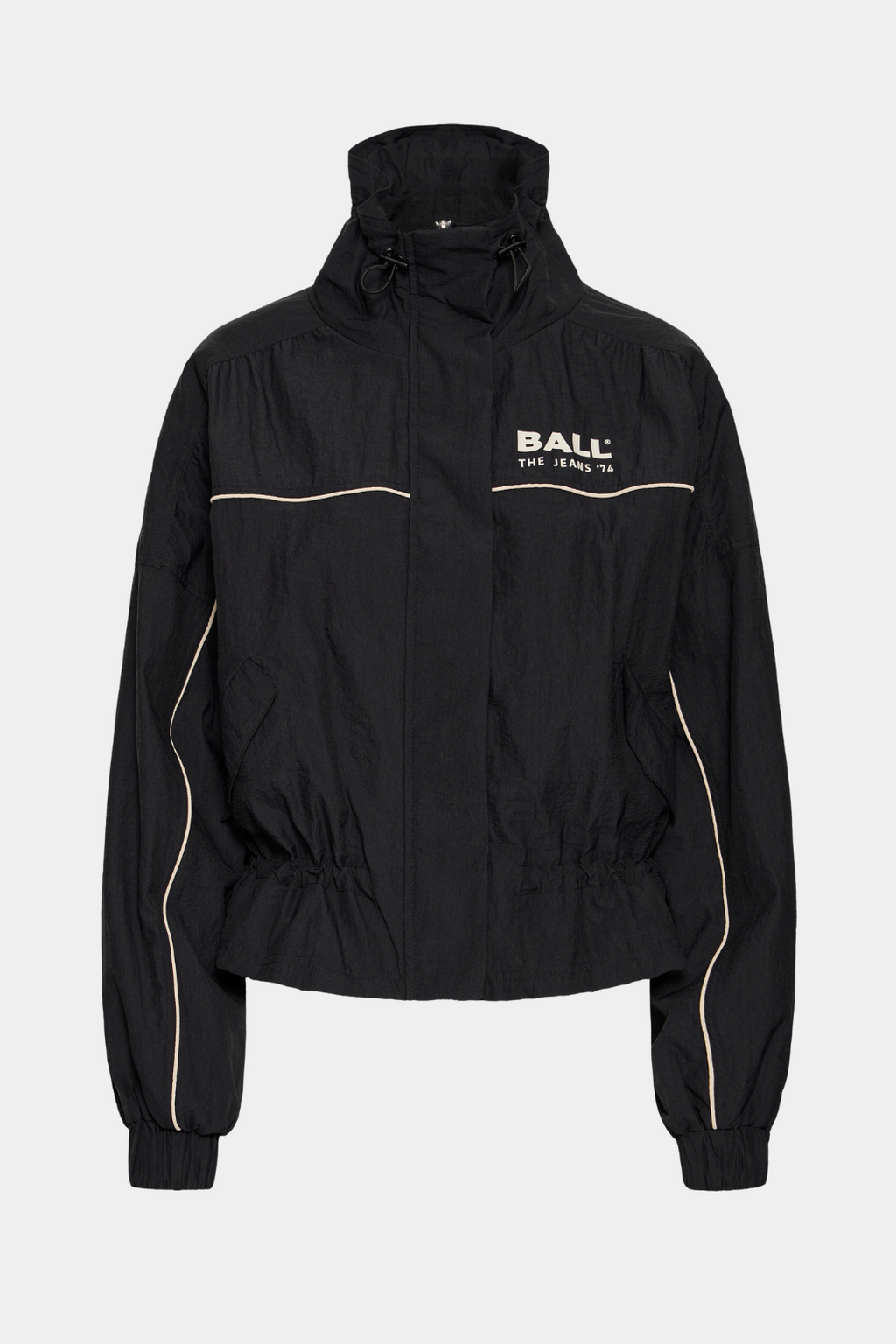 jakke, frakke, track, suit, sort, reflekser, logo, Fin, smuk, elegant, klassisk, staple, feminin, pæn, rå, cool, sej, unik, musthave, hverdag, fest, kvinde, dame, woman
