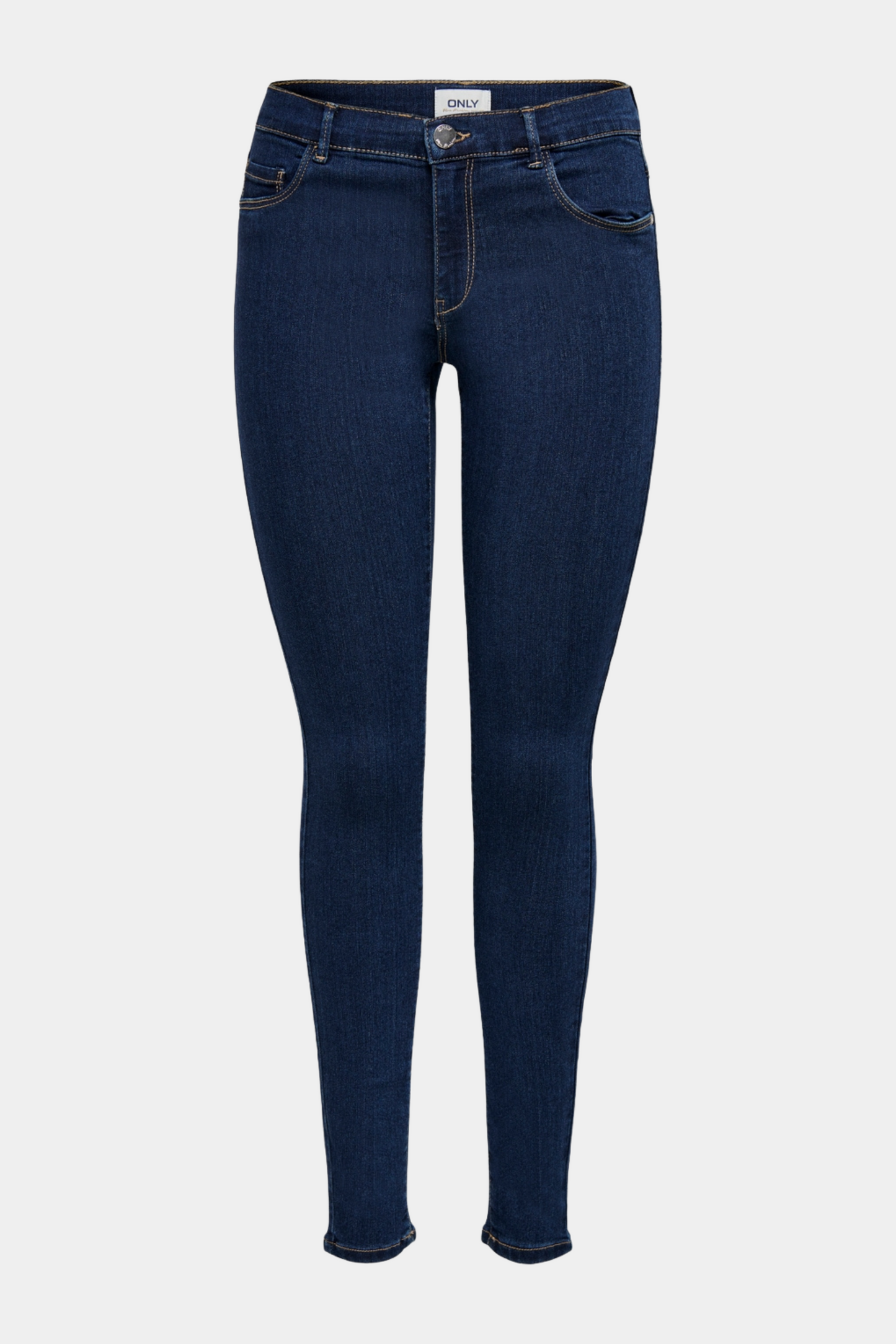 Fin, smuk, elegant, klassisk, staple, feminin, pæn, rå, cool, sej, unik, musthave, hverdag, fest, kvinde, dame, woman, basic, basis, jeans, buks, bukser, denim, mørkeblå, dark blue, mellemhøj, mid waist, skinny, slim, tætsiddende, stram, blød, soft, tyng, jeggings