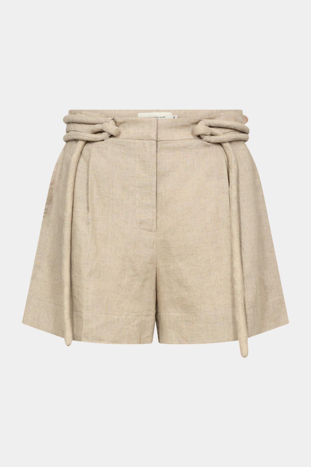 shorts, korte, bindebånd, hør, Fin, smuk, elegant, klassisk, staple, feminin, pæn, rå, cool, sej, unik, musthave, hverdag, fest, kvinde, dame, woman
