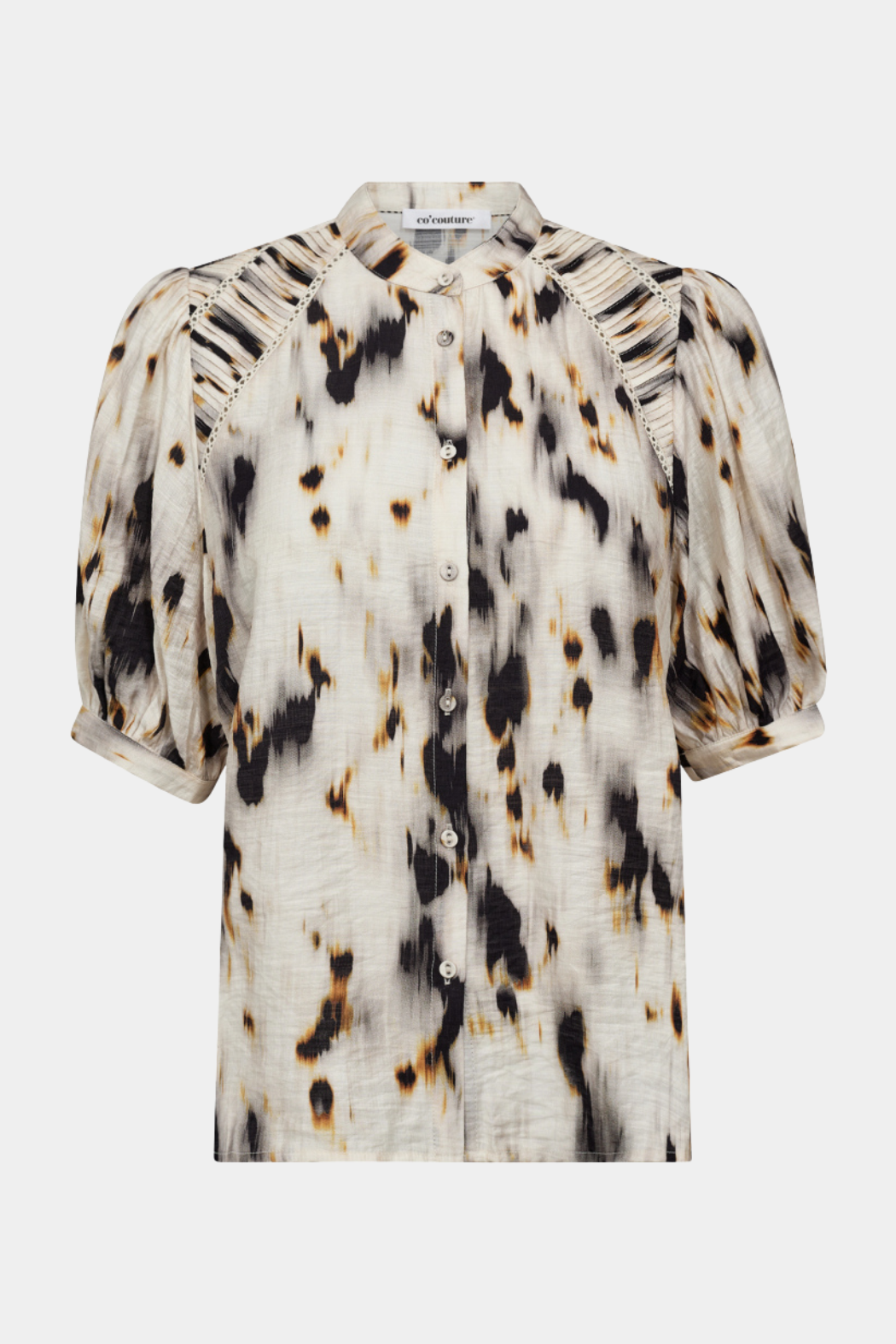 bluse, skjorte, shirt, print, mønster, knapper, Fin, smuk, elegant, klassisk, feminin, pæn, rå, cool, sej, unik, musthave, hverdag, fest
