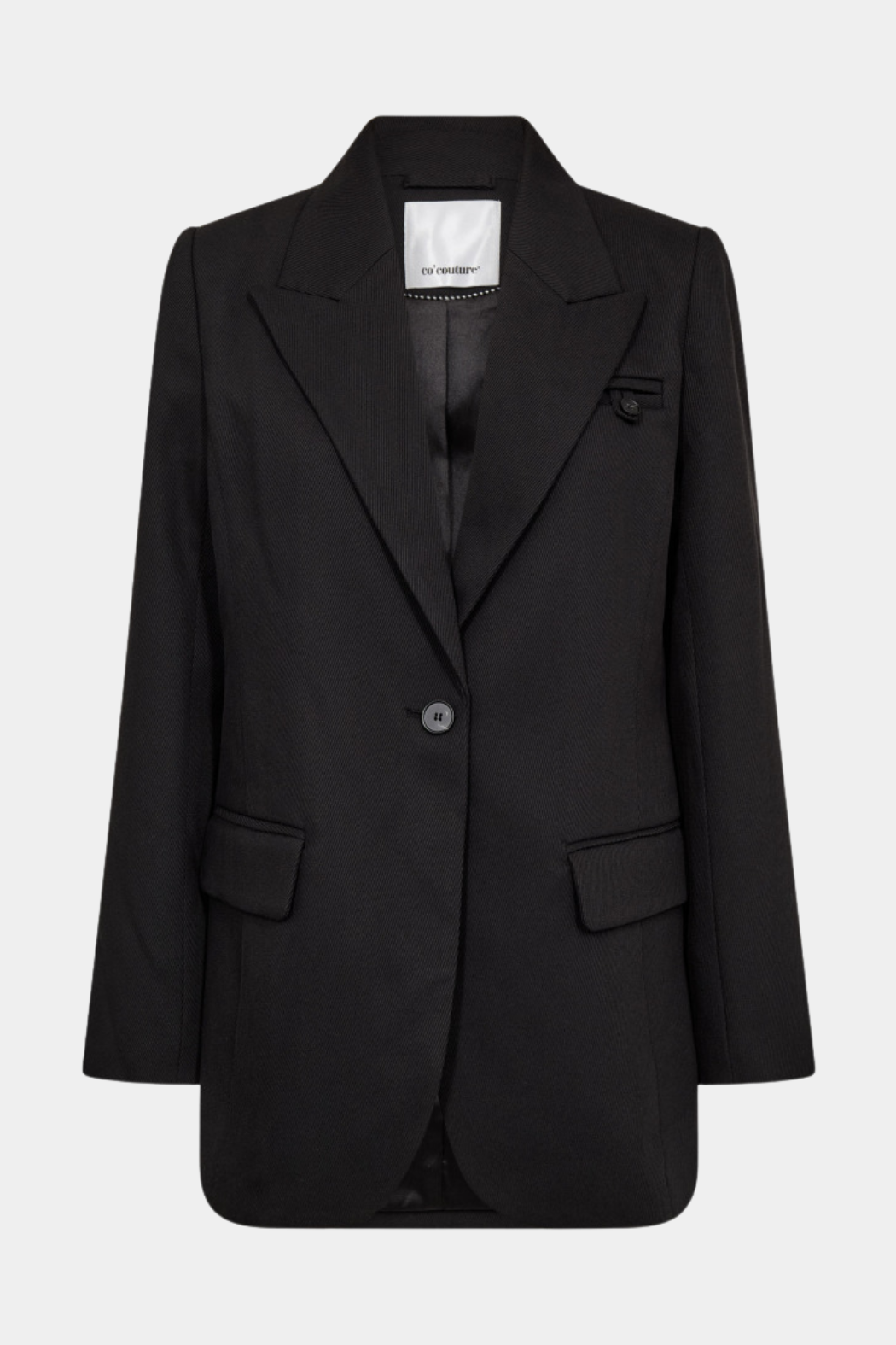 blazer, blazerjakke, habit, sort, Fin, smuk, elegant, klassisk, staple, feminin, pæn, rå, cool, sej, unik, musthave, hverdag, fest, kvinde, dame, woman
