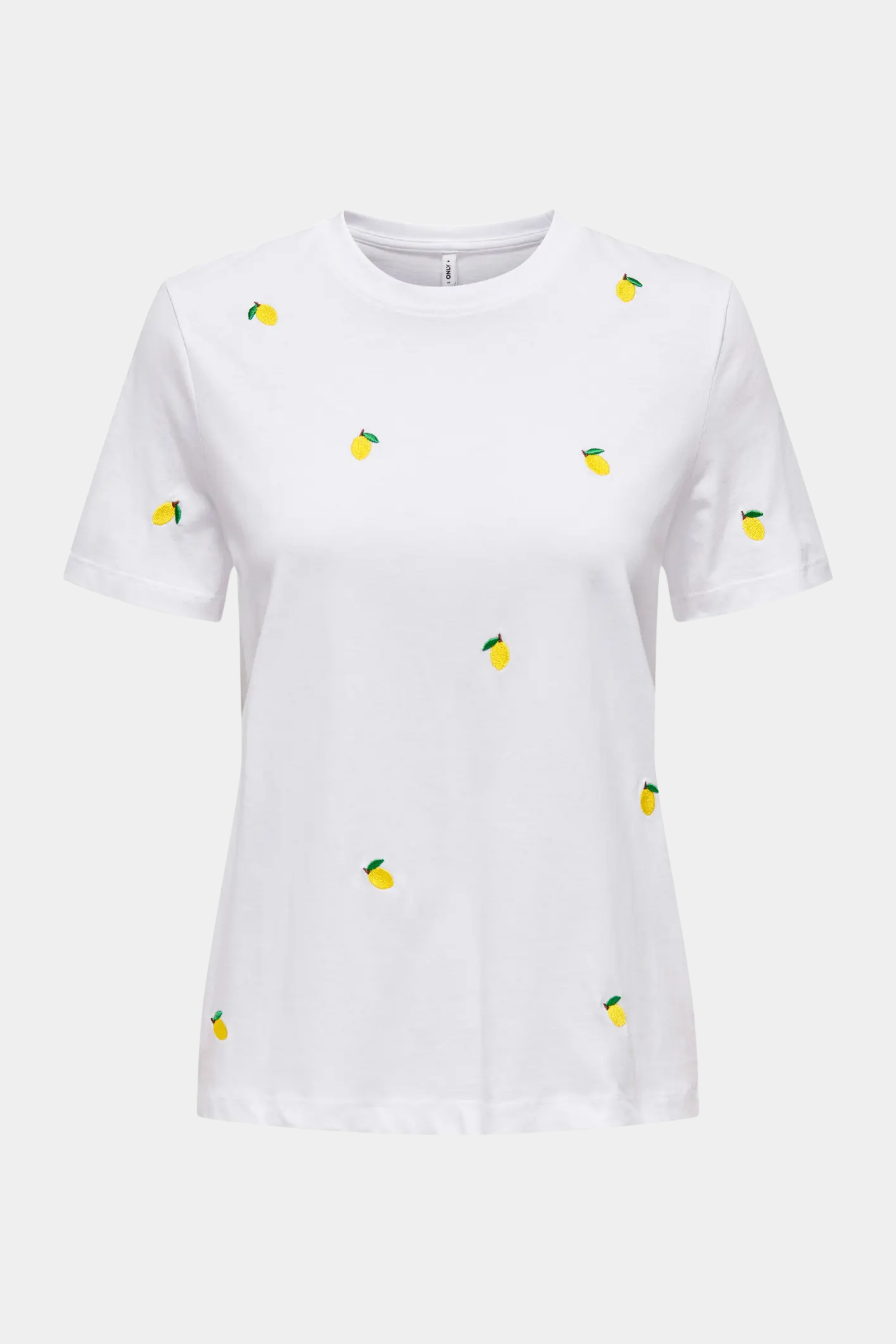ONLKetty life S/S o-neck top | lemon