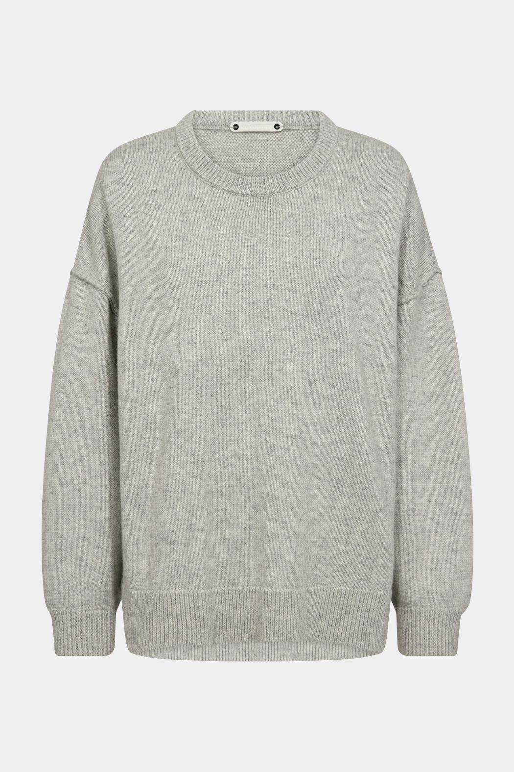 strik, knit, oversize, grå, grey, uld, wool, varm, Fin, smuk, elegant, klassisk, staple, feminin, pæn, rå, cool, sej, unik, musthave, hverdag, fest, kvinde, dame, woman
