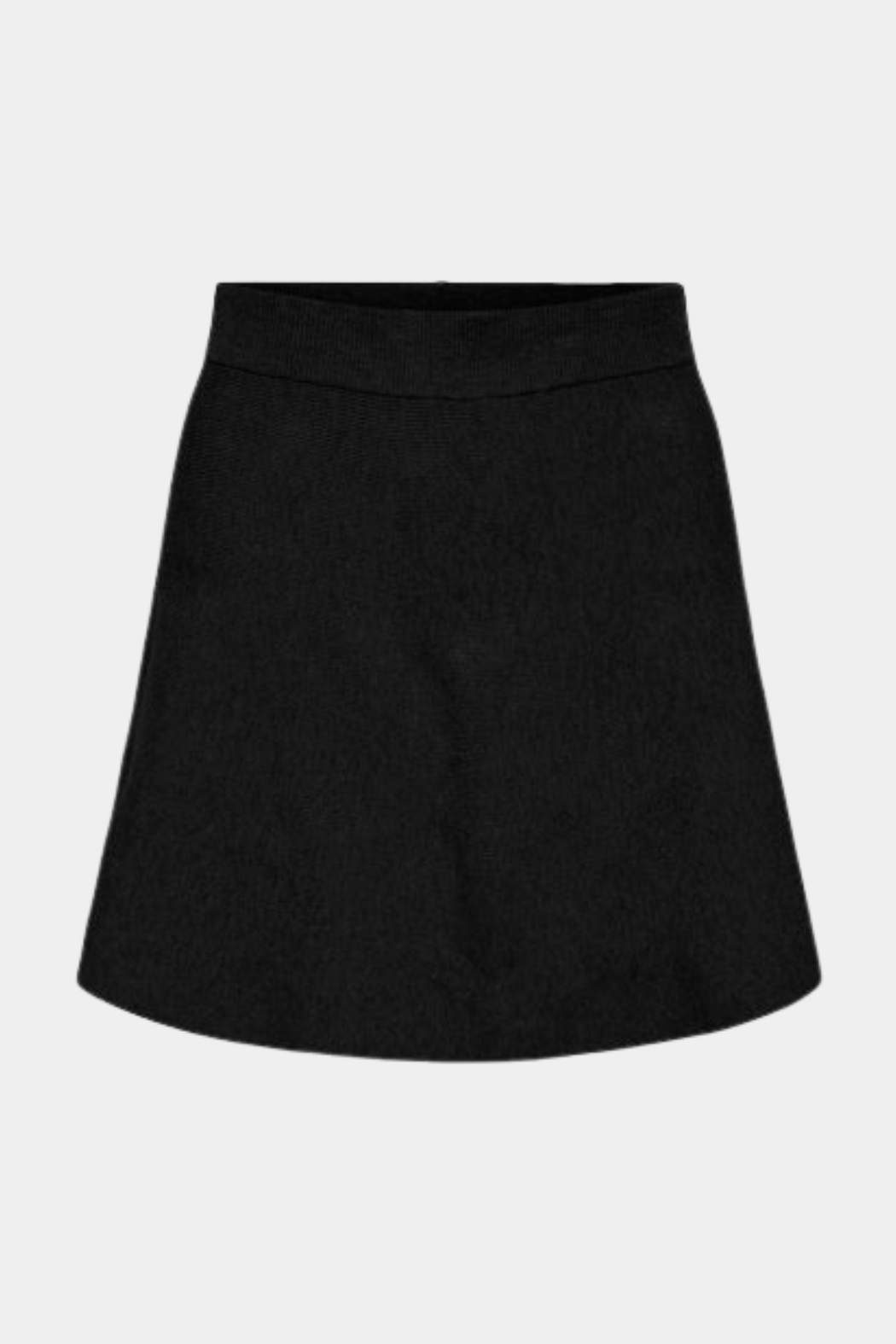 nederdel, skirt, strik, strikket, knit, sort, black, Fin, smuk, elegant, klassisk, feminin, pæn, rå, cool, sej, unik, musthave, hverdag, fest 