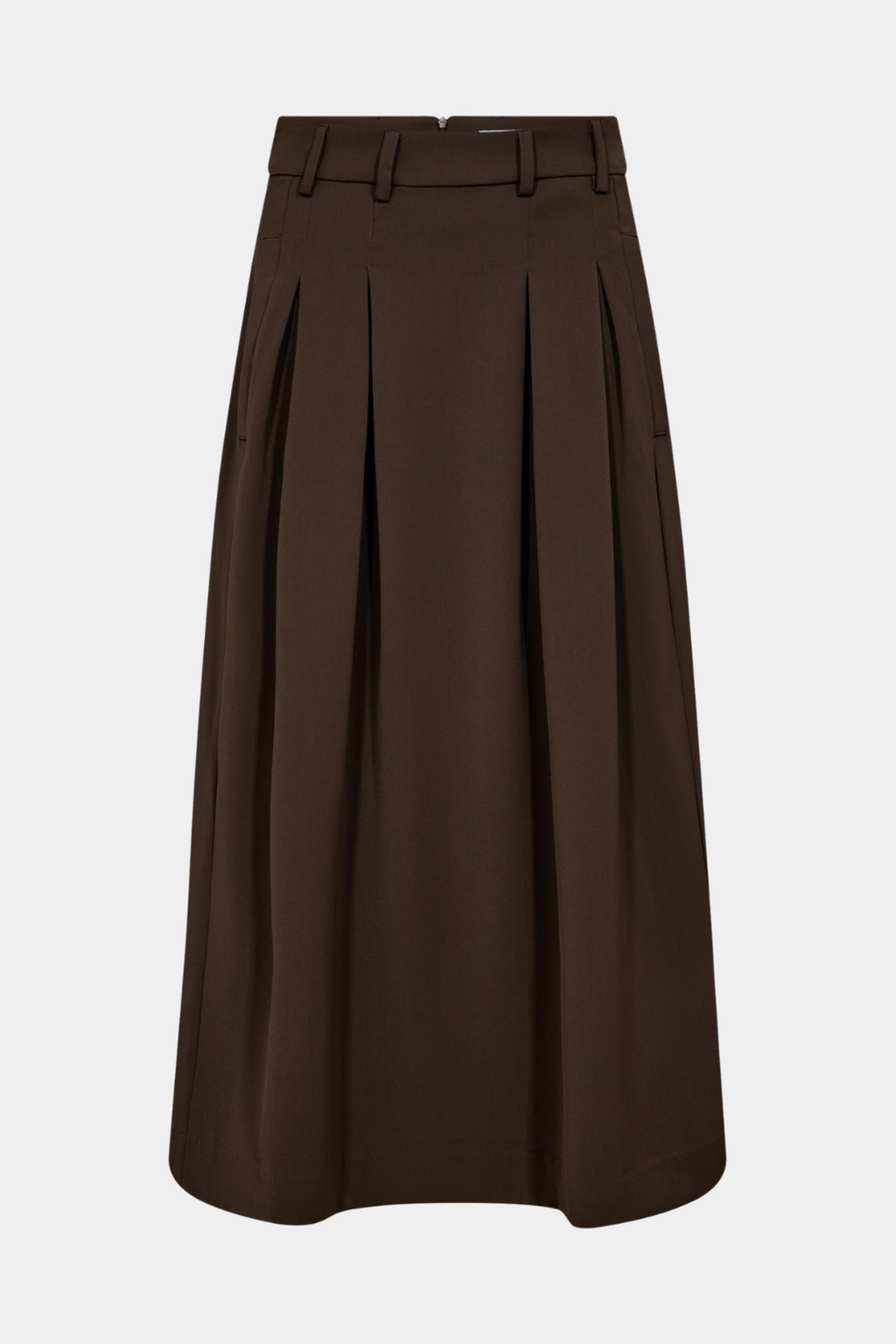 nederdel, skirt, lang, brun, mocca, brown, tung, kraftig, læg, Fin, smuk, elegant, klassisk, feminin, pæn, rå, cool, sej, unik, musthave, hverdag, fest 