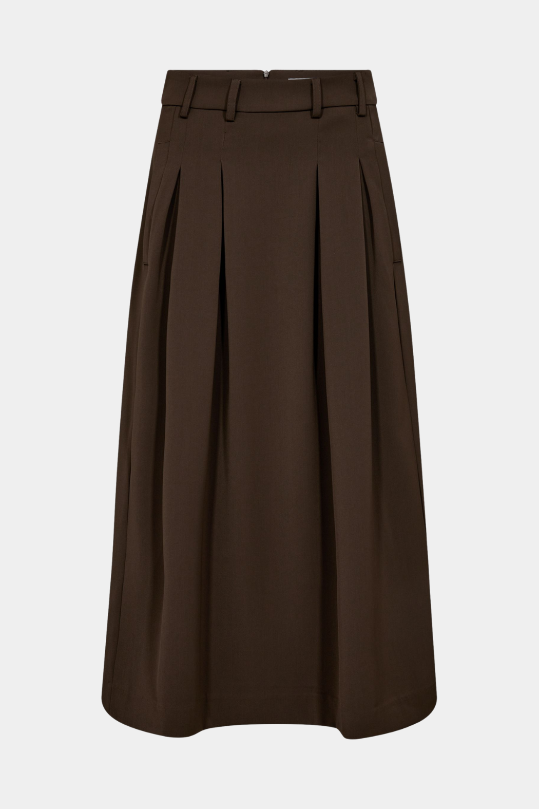 nederdel, skirt, lang, brun, mocca, brown, tung, kraftig, læg, Fin, smuk, elegant, klassisk, feminin, pæn, rå, cool, sej, unik, musthave, hverdag, fest 