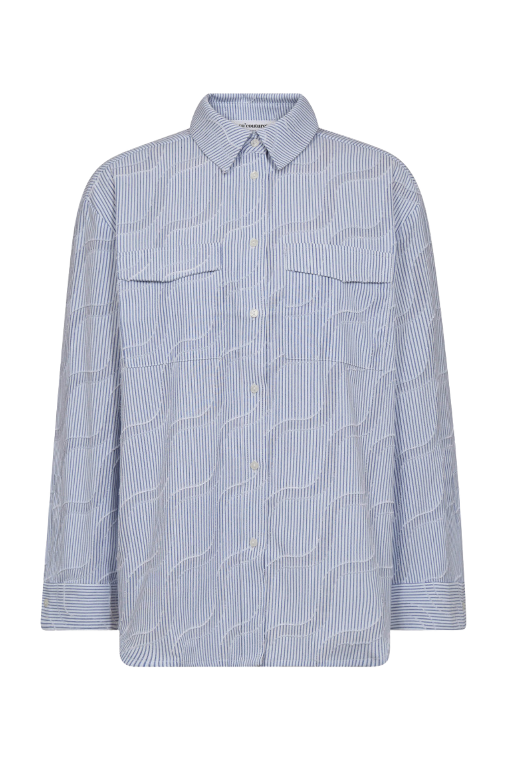 Skjorte, shirt, oversize, brystlommer, striber, stribet, Fin, smuk, elegant, klassisk, staple, feminin, pæn, rå, cool, sej, unik, musthave, hverdag, fest, kvinde, dame, woman
