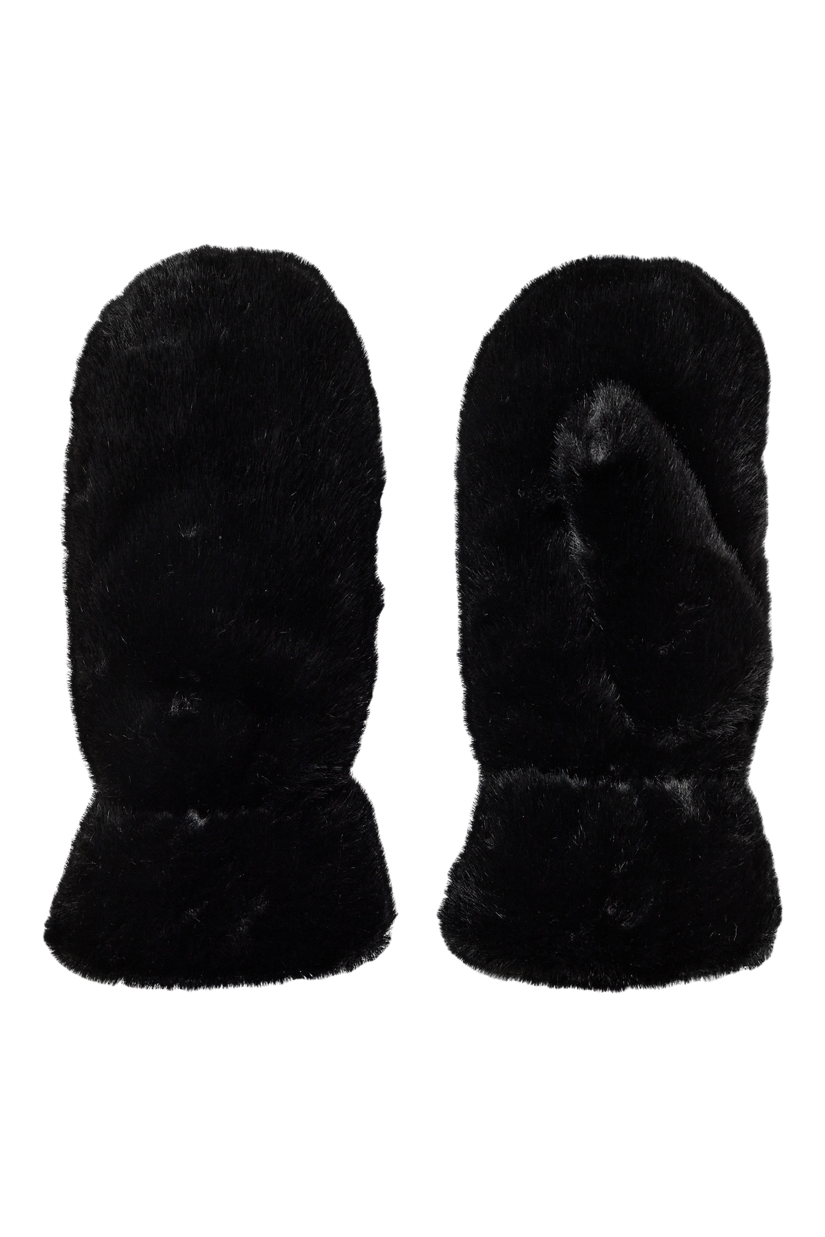 Fin, smuk, elegant, klassisk, staple, feminin, pæn, rå, cool, sej, unik, musthave, hverdag, fest, kvinde, dame, woman, handkser, vanter, luffer, mittens, sort, black, pels, pelsvanter, pelsluffer, blød, soft, imiteret, faux, fake, falsk, varm, warm, vinter, winter