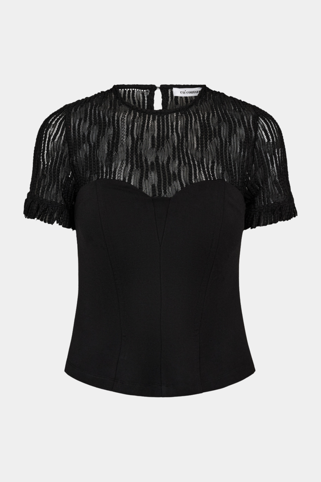 tee, top, bluse, overdel, sort, black, flæse, flæser, blonde, blonder, corsage, Fin, smuk, elegant, klassisk, staple, feminin, pæn, rå, cool, sej, unik, musthave, hverdag, fest, kvinde, dame, woman
