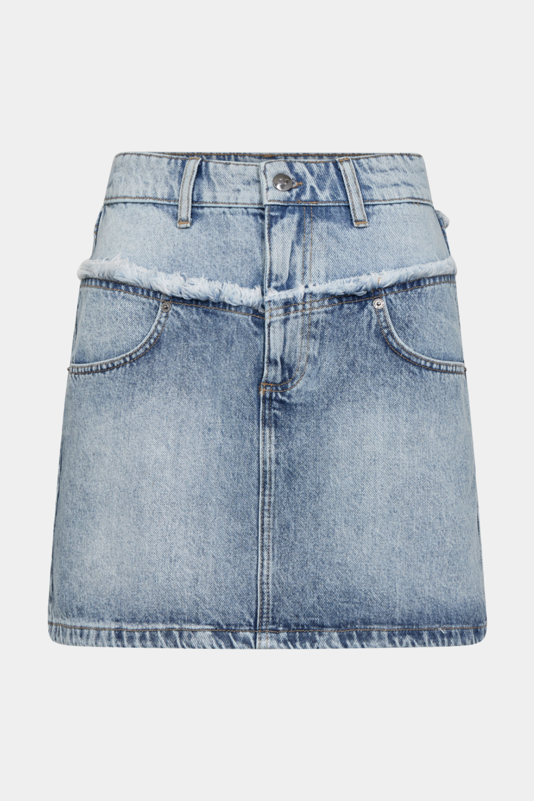 nederdel, denim, frynser, flæser, blok, block, short, short, skirt, Fin, smuk, elegant, klassisk, feminin, pæn, rå, cool, sej, unik, musthave, hverdag, fest 